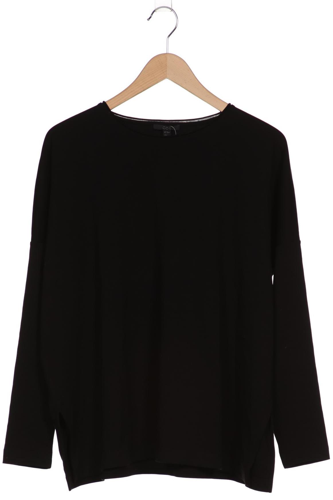 

COS Damen Langarmshirt, schwarz, Gr. 34