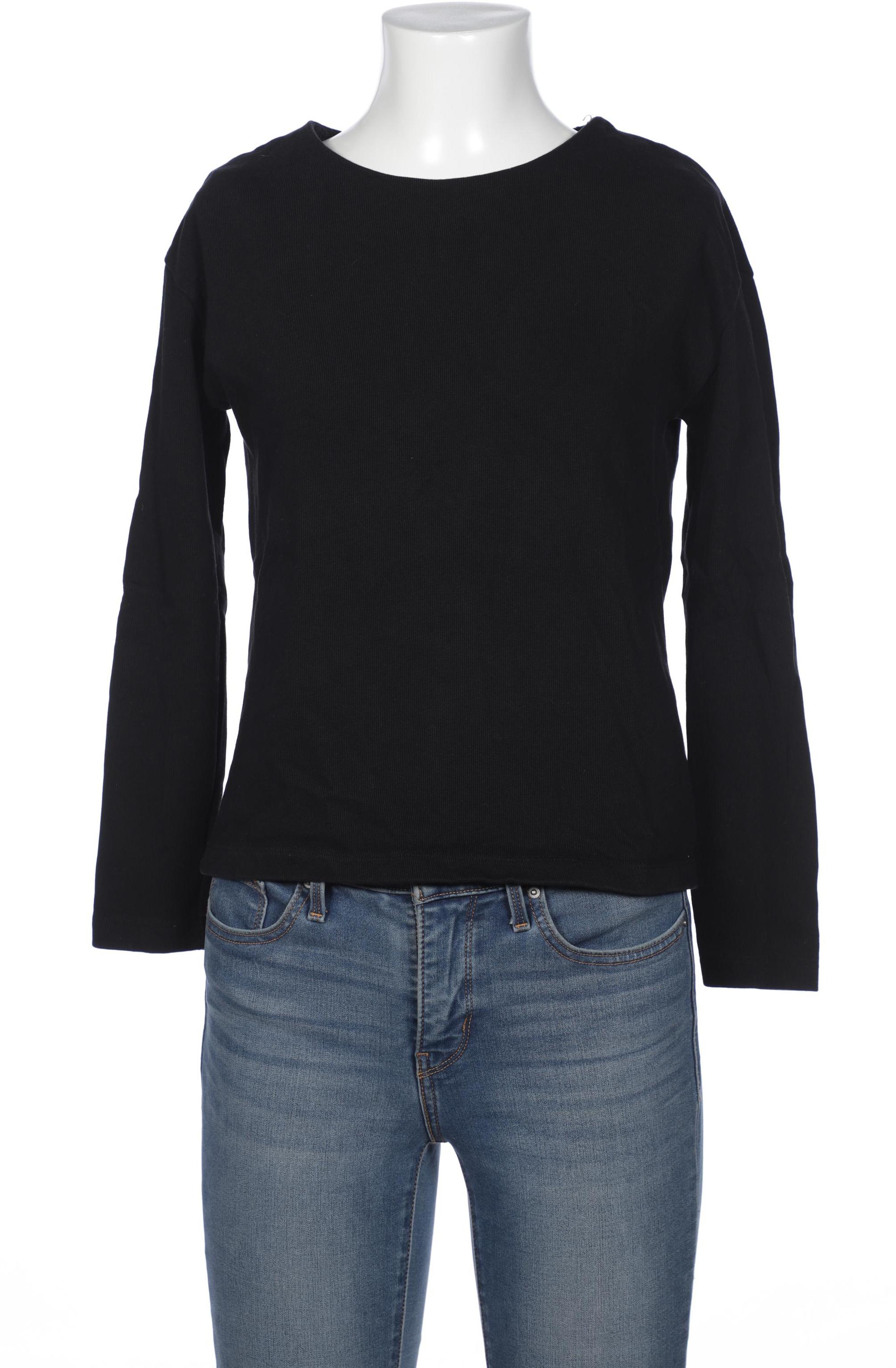 

COS Damen Langarmshirt, schwarz, Gr. 38