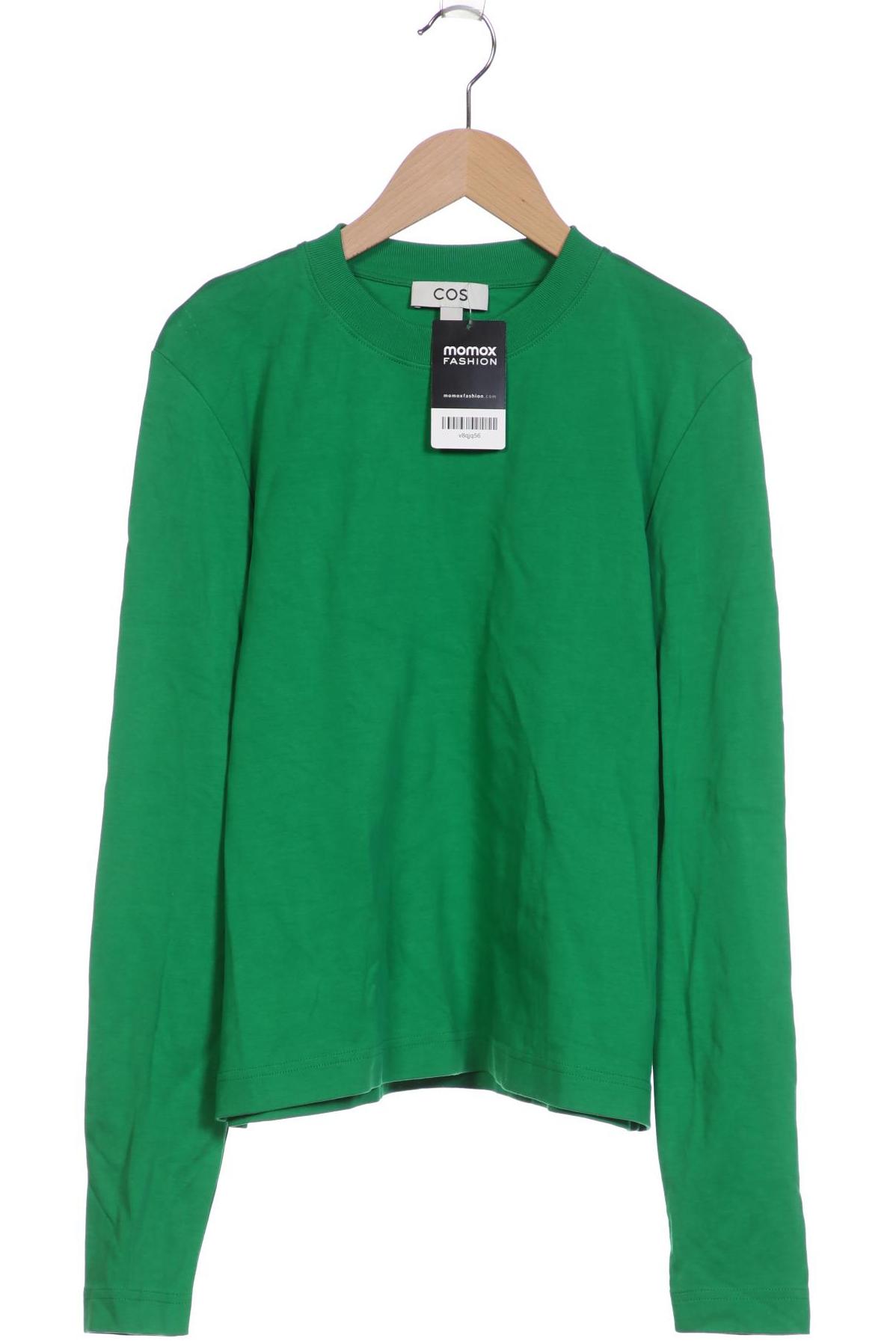 

COS Damen Langarmshirt, hellgrün, Gr. 38