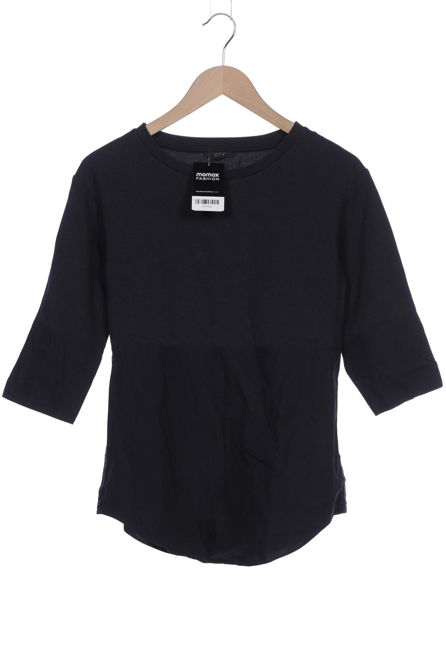 

COS Damen Langarmshirt, marineblau