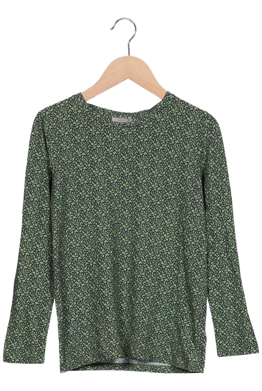 

COS Damen Langarmshirt, grün, Gr. 34