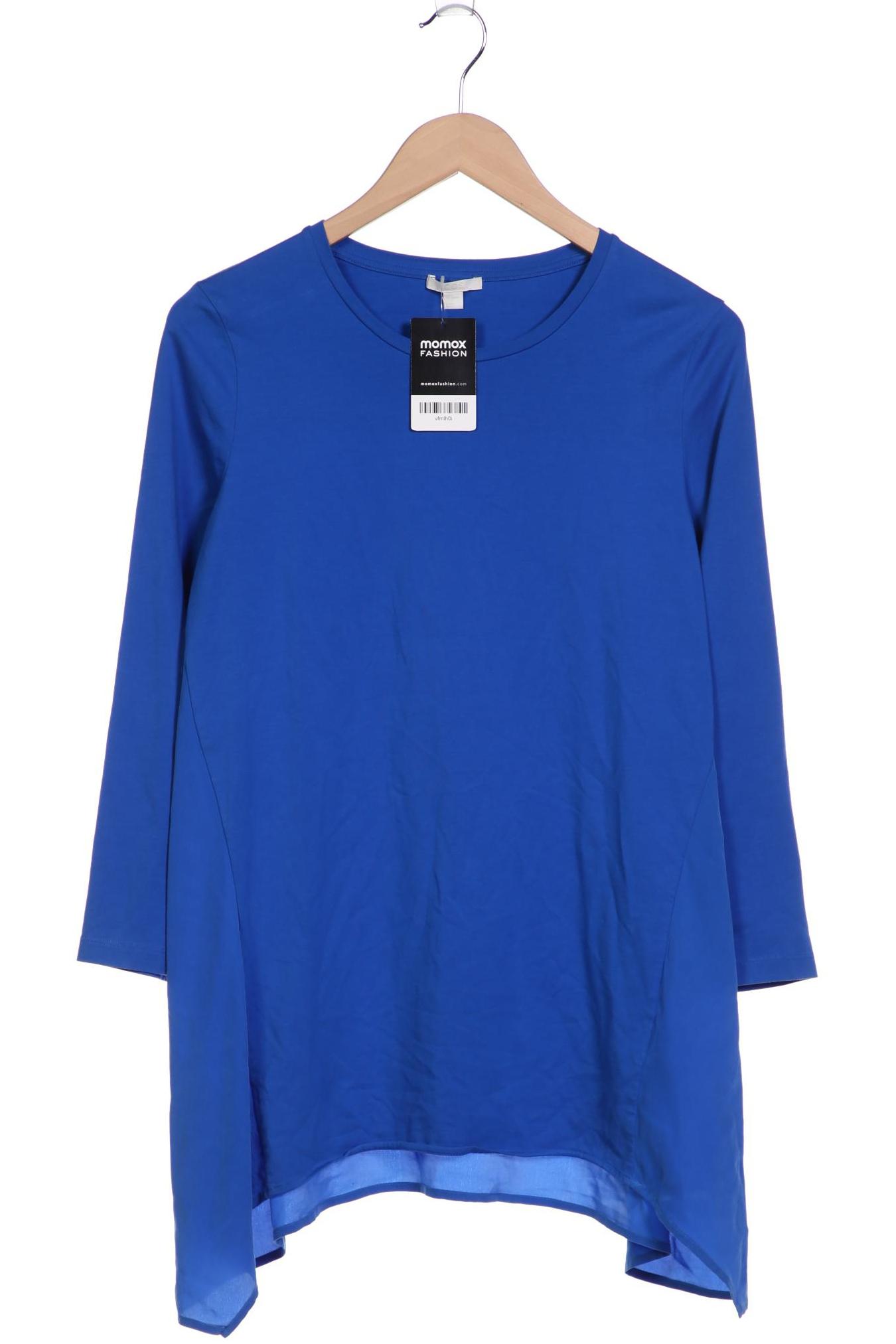 

COS Damen Langarmshirt, blau, Gr. 36