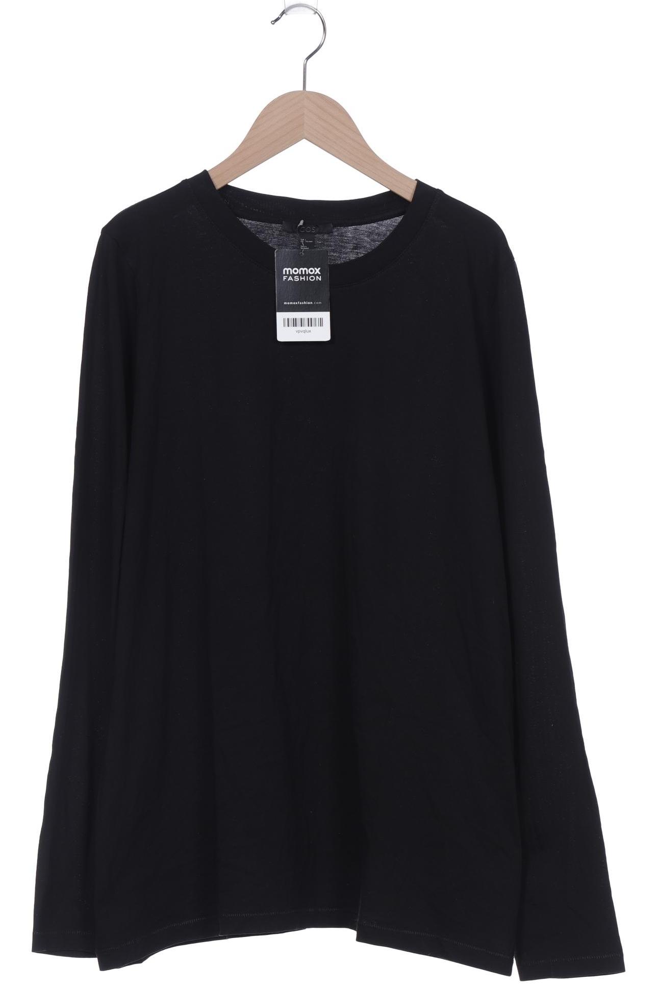 

COS Damen Langarmshirt, schwarz, Gr. 42