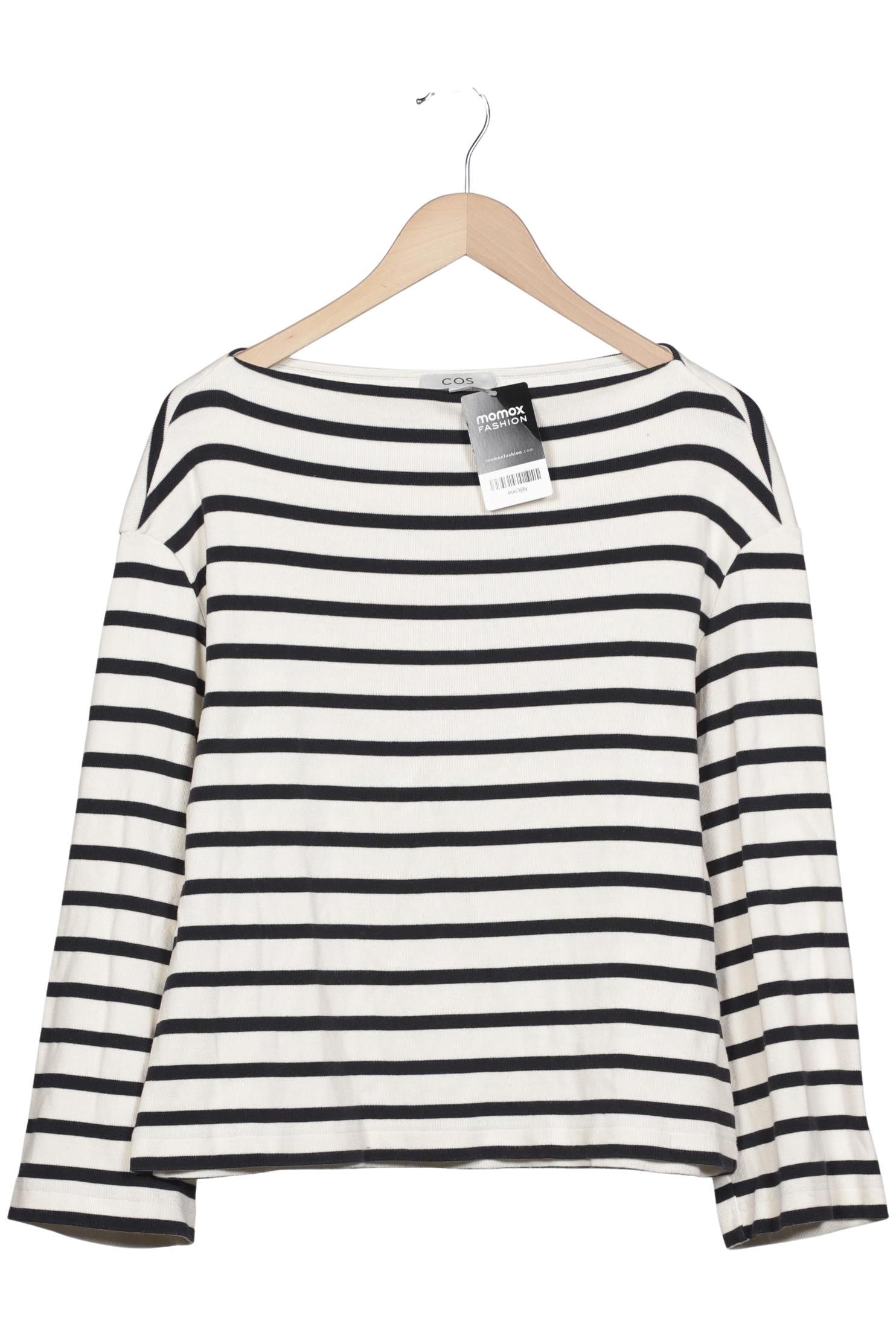 

COS Damen Langarmshirt, cremeweiß, Gr. 38
