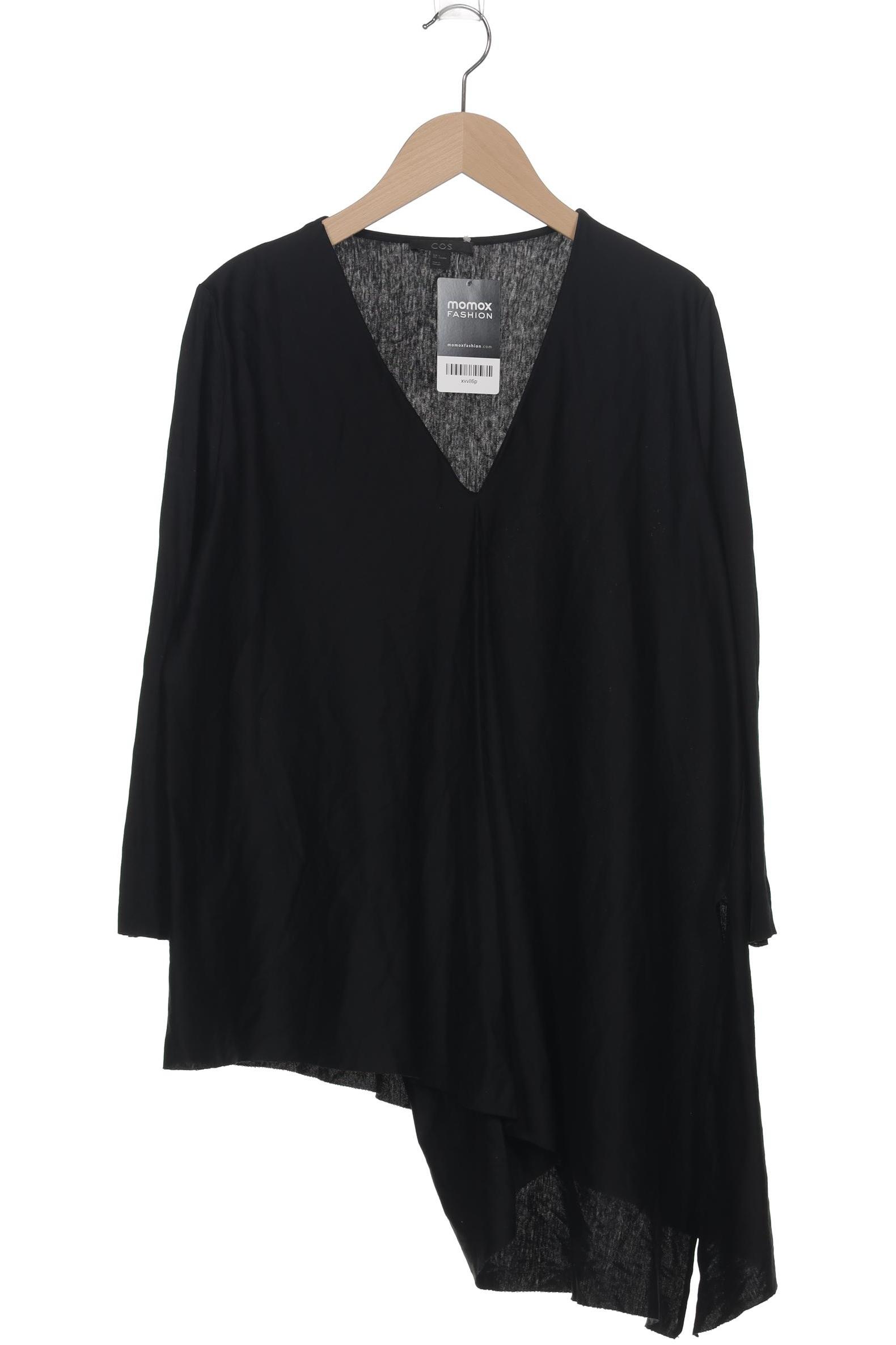 

COS Damen Langarmshirt, schwarz, Gr. 36
