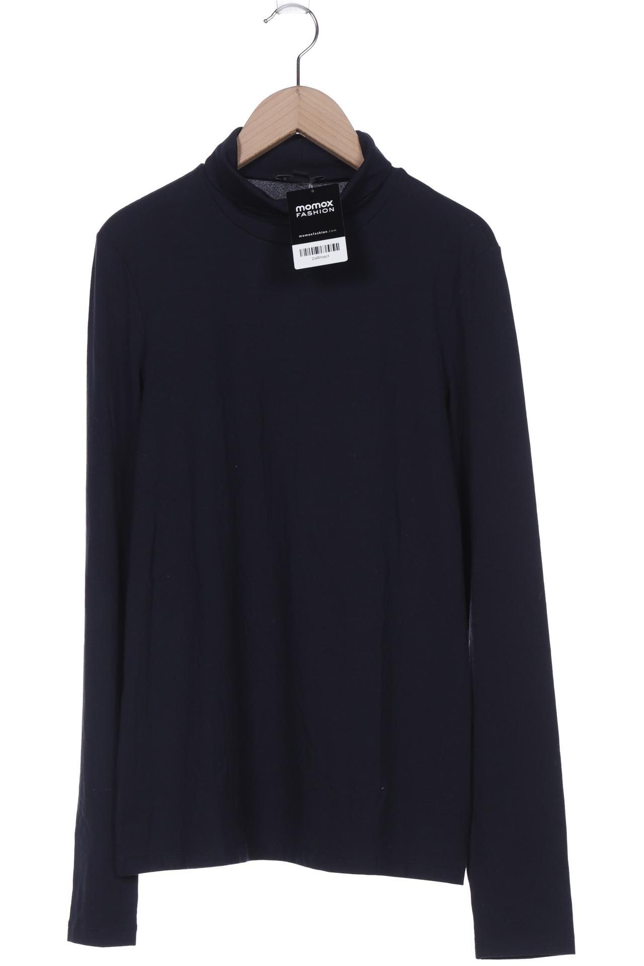 

COS Damen Langarmshirt, marineblau, Gr. 36