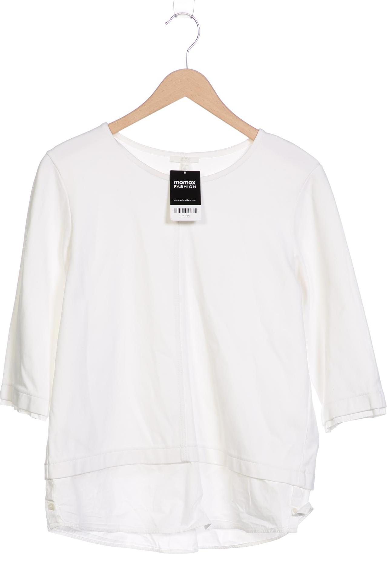 

COS Damen Langarmshirt, weiß, Gr. 38