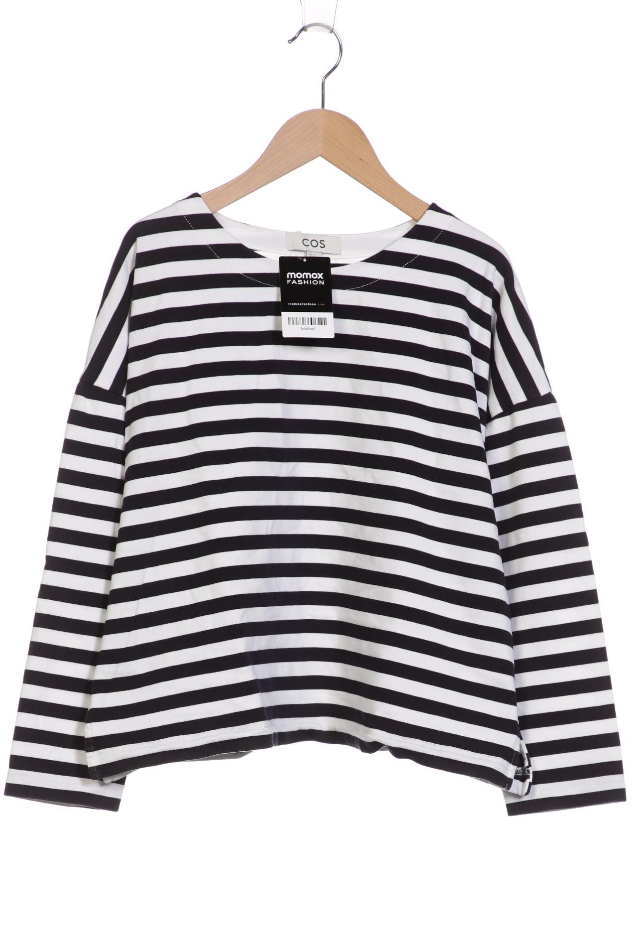 

COS Damen Langarmshirt, weiß, Gr. 34