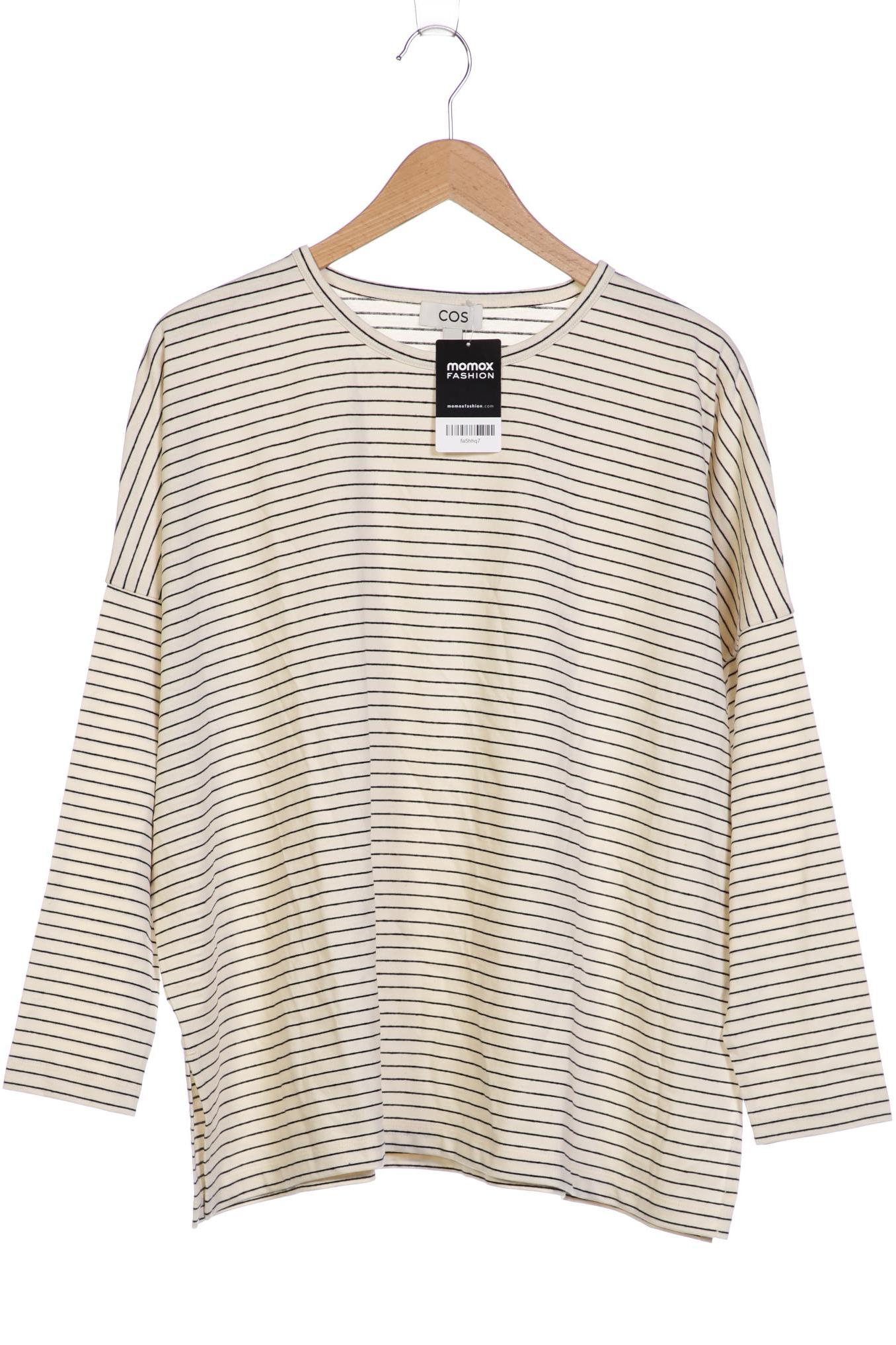 

COS Damen Langarmshirt, cremeweiß, Gr. 38