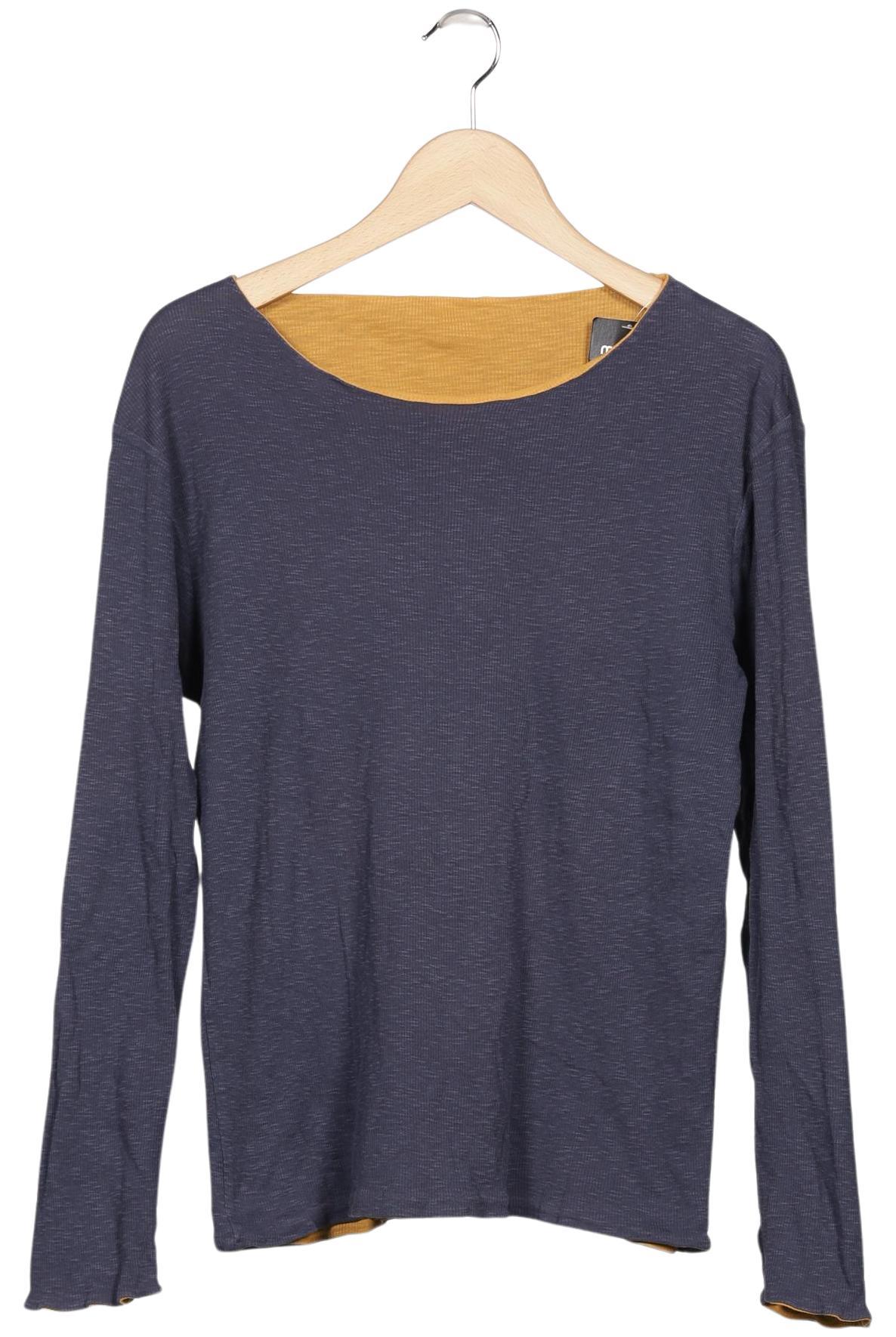 

COS Damen Langarmshirt, marineblau, Gr. 46