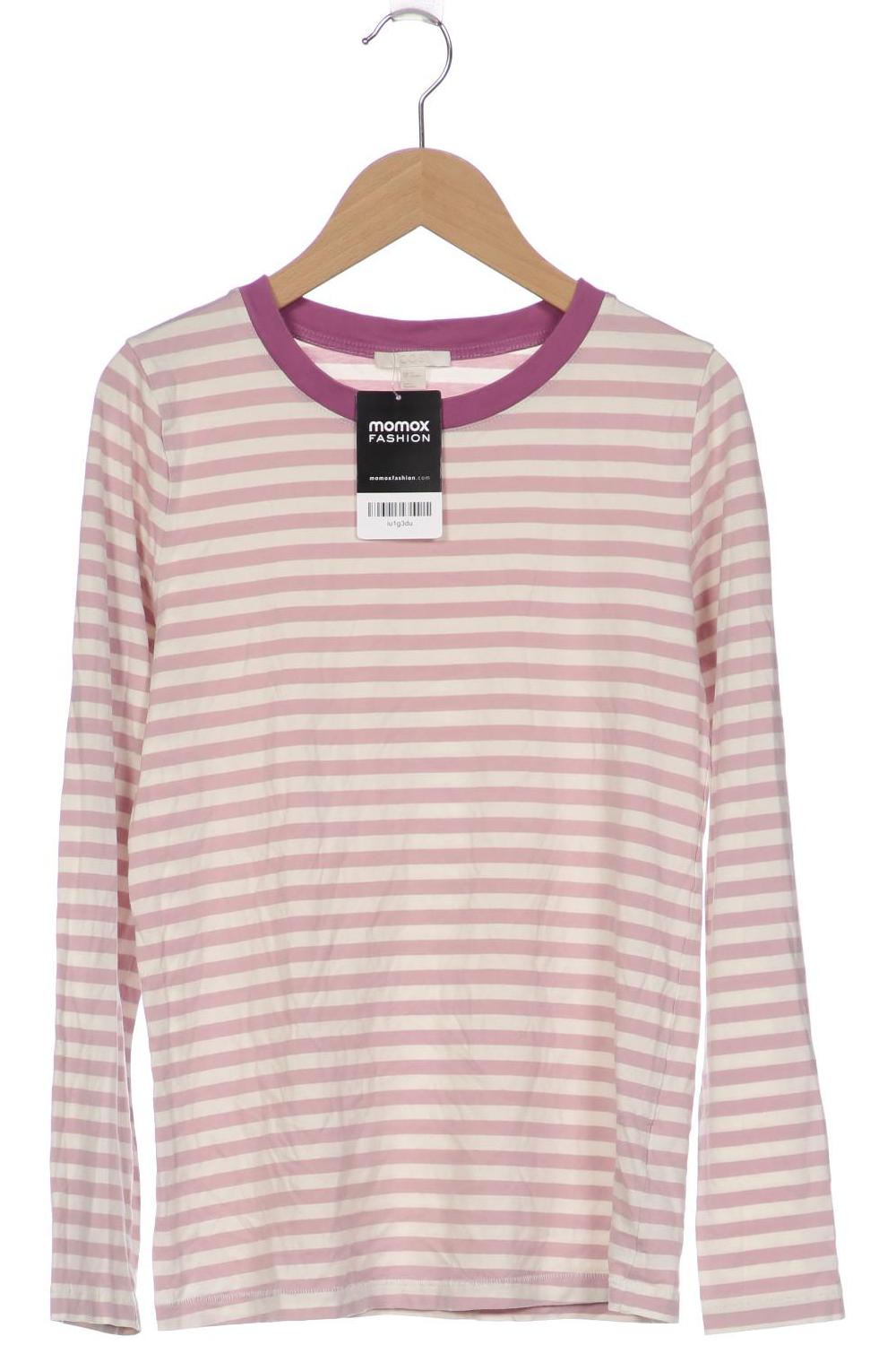 

COS Damen Langarmshirt, pink, Gr. 34