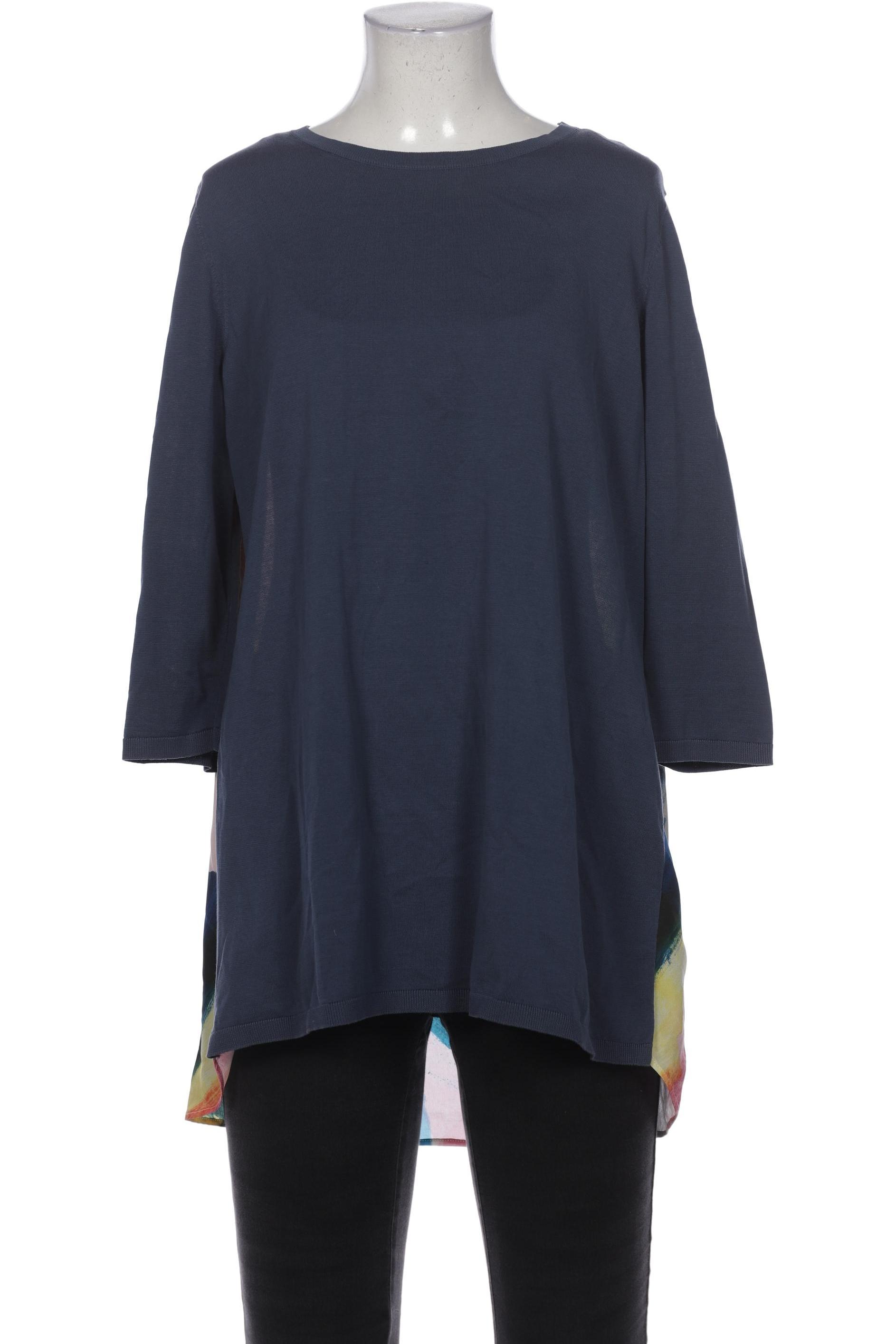 

COS Damen Langarmshirt, marineblau, Gr. 38