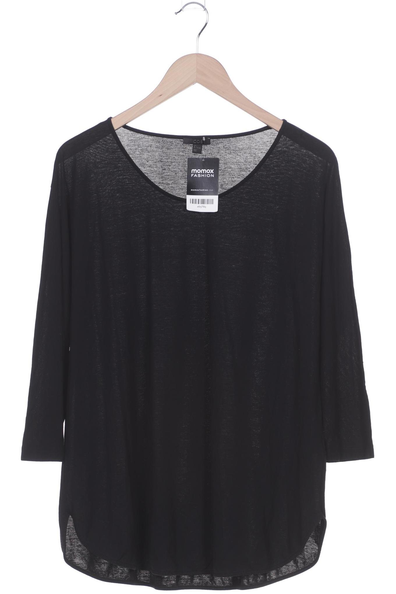 

COS Damen Langarmshirt, schwarz, Gr. 42