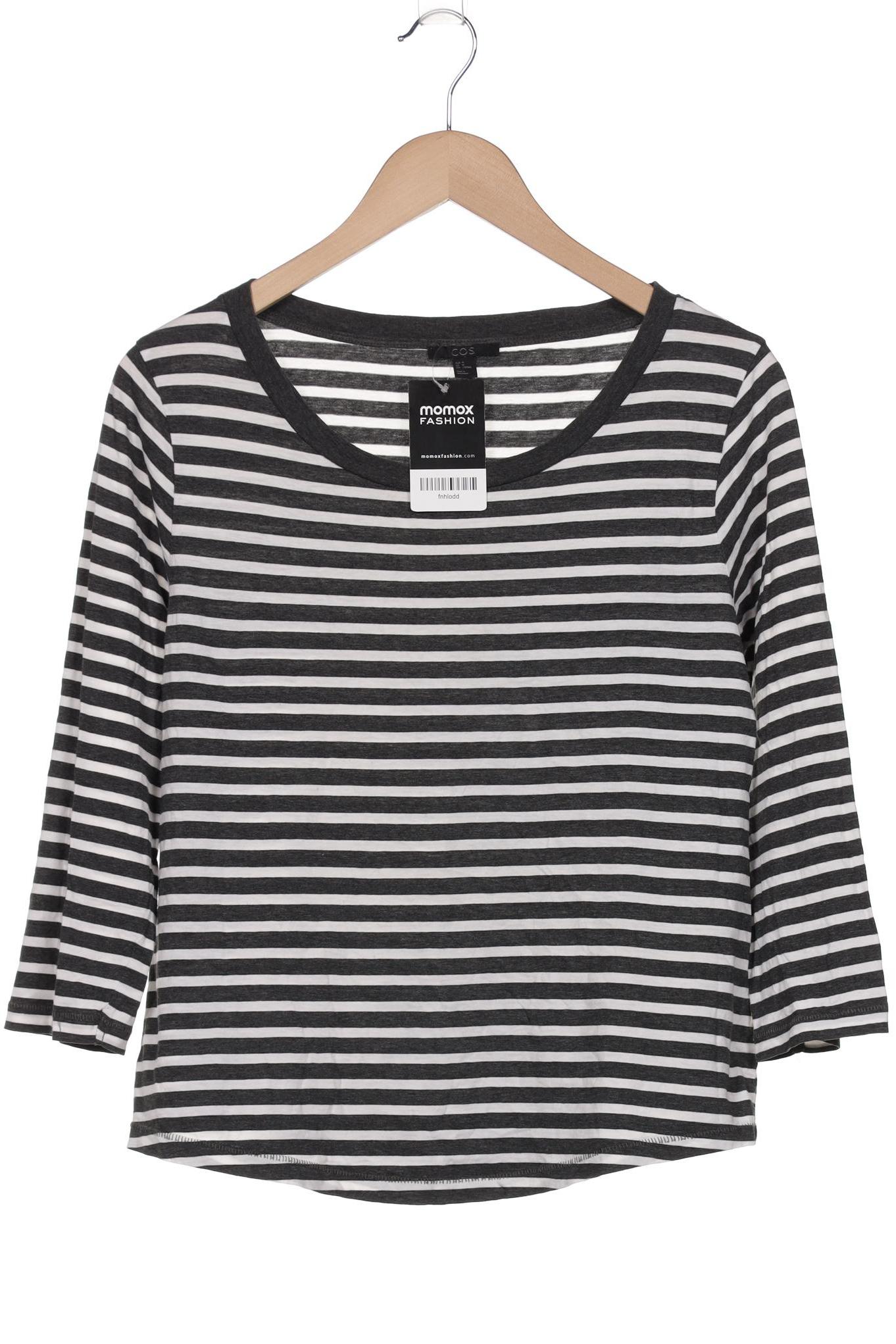 

COS Damen Langarmshirt, grau, Gr. 38