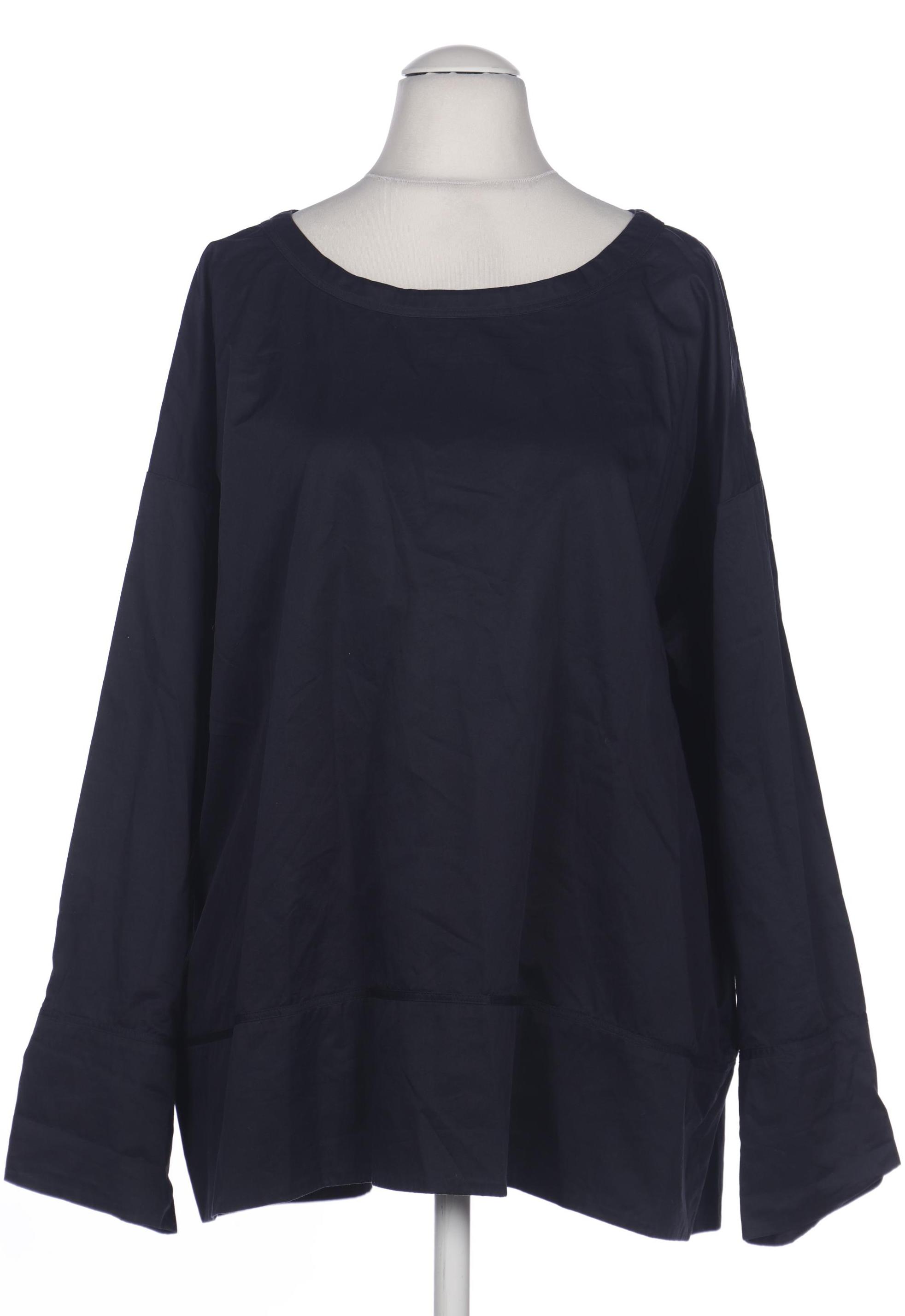 

COS Damen Langarmshirt, marineblau, Gr. 38