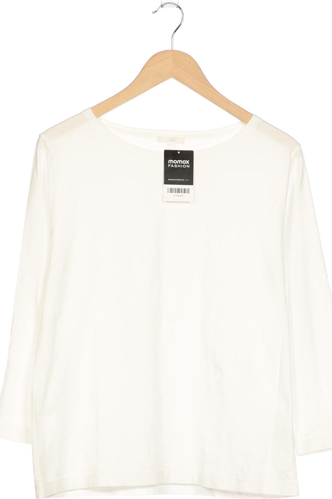 

COS Damen Langarmshirt, weiß, Gr. 42