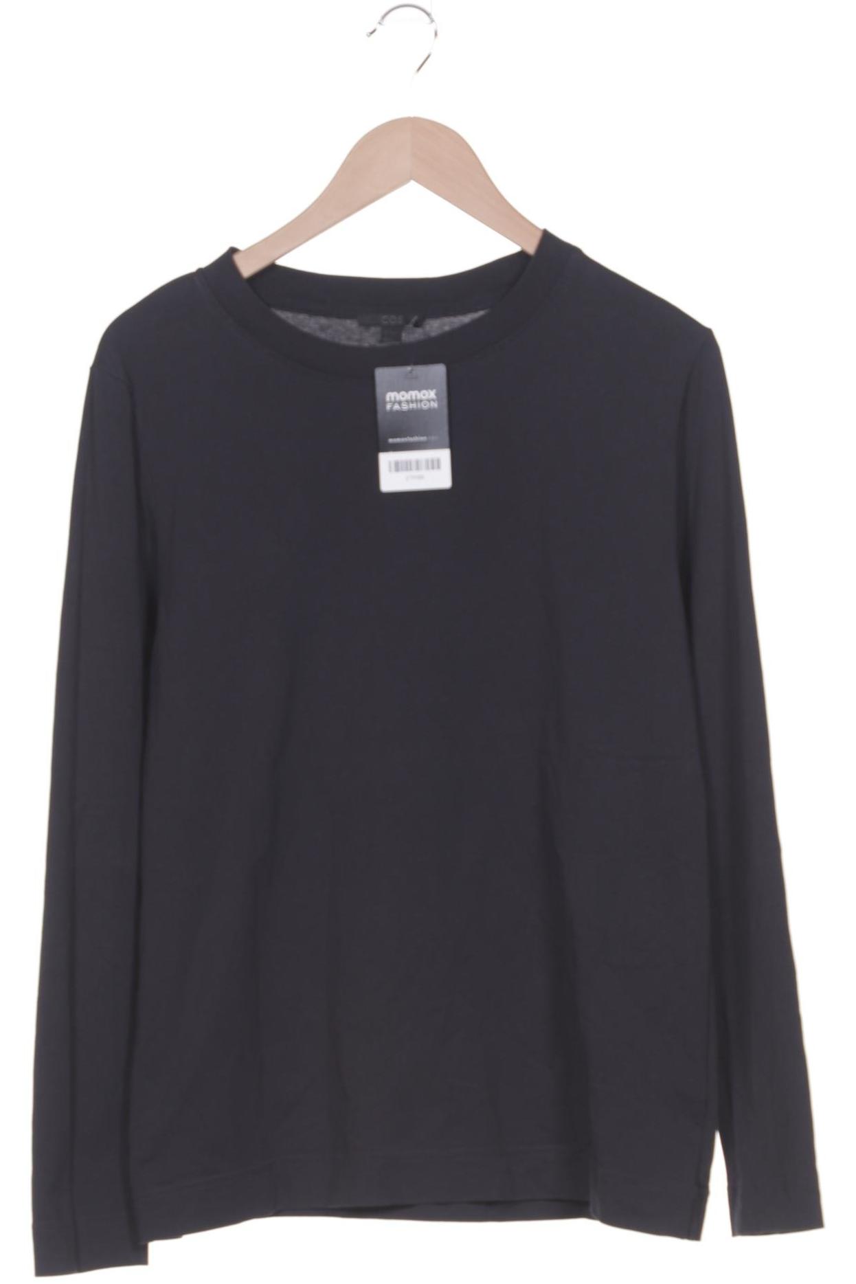 

COS Damen Langarmshirt, grau, Gr. 38