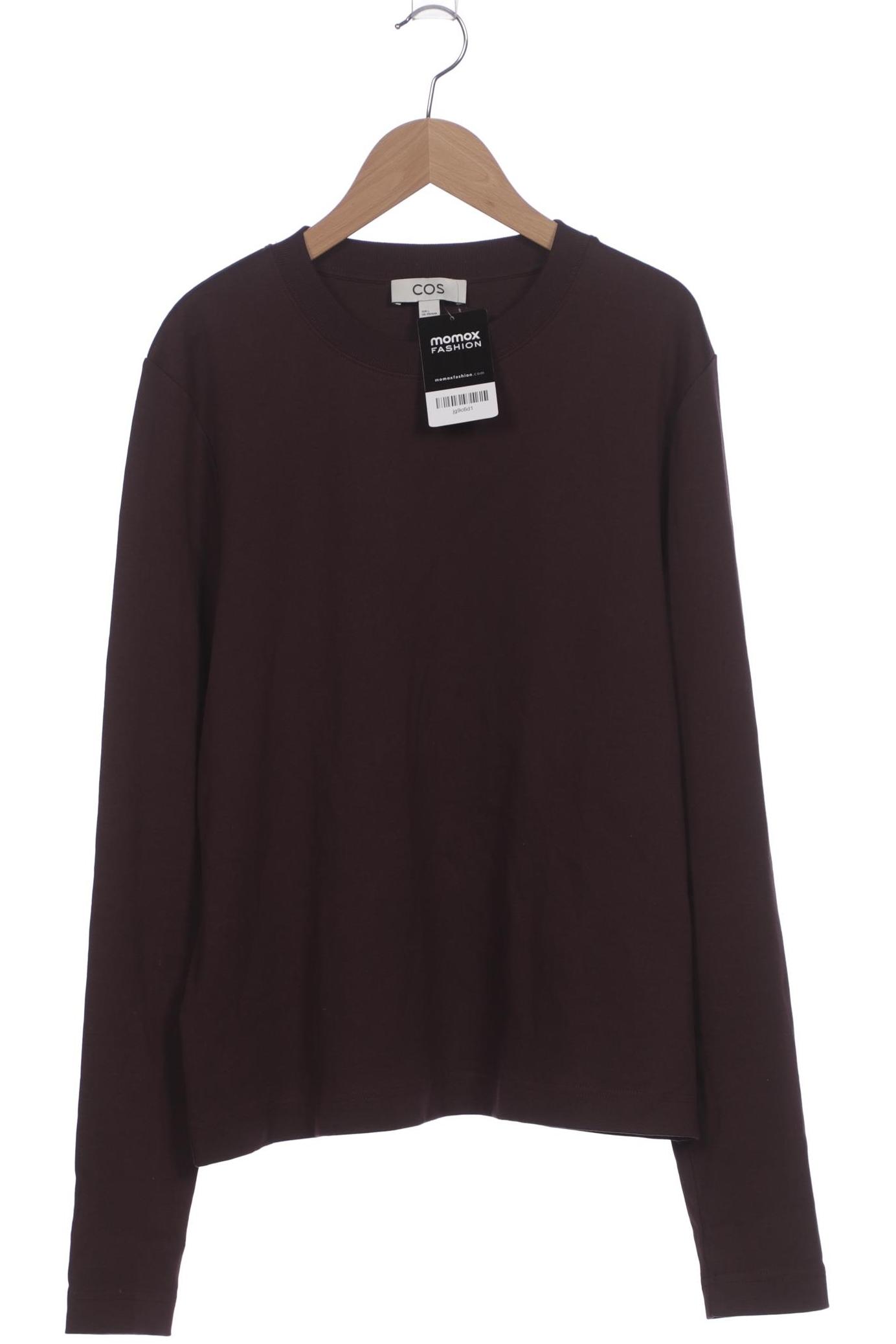 

COS Damen Langarmshirt, braun, Gr. 42