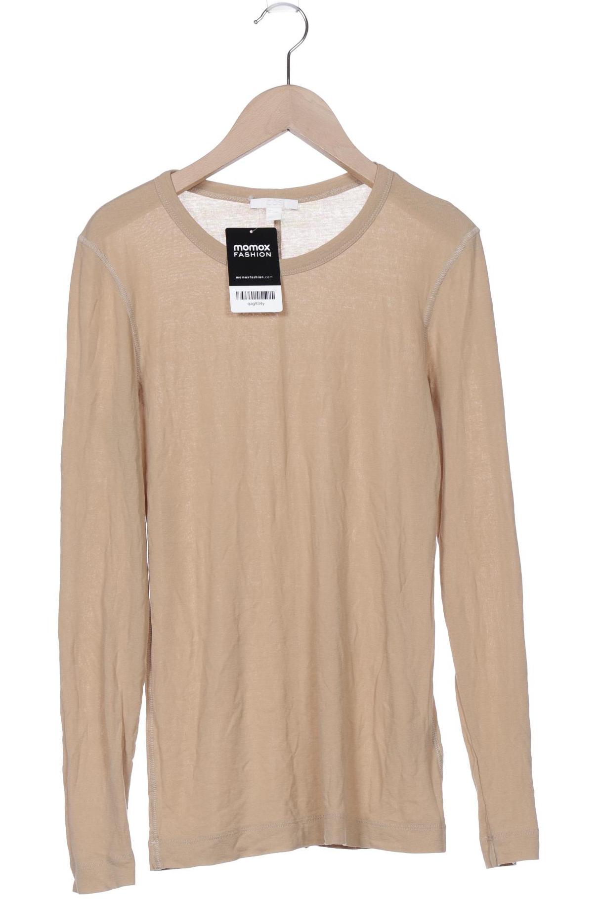 

COS Damen Langarmshirt, beige, Gr. 36