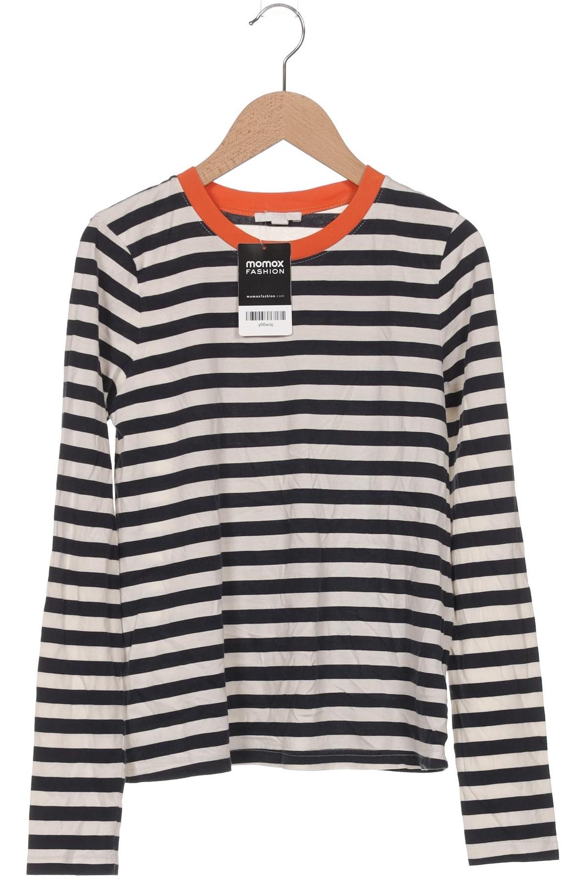 

COS Damen Langarmshirt, cremeweiß, Gr. 34