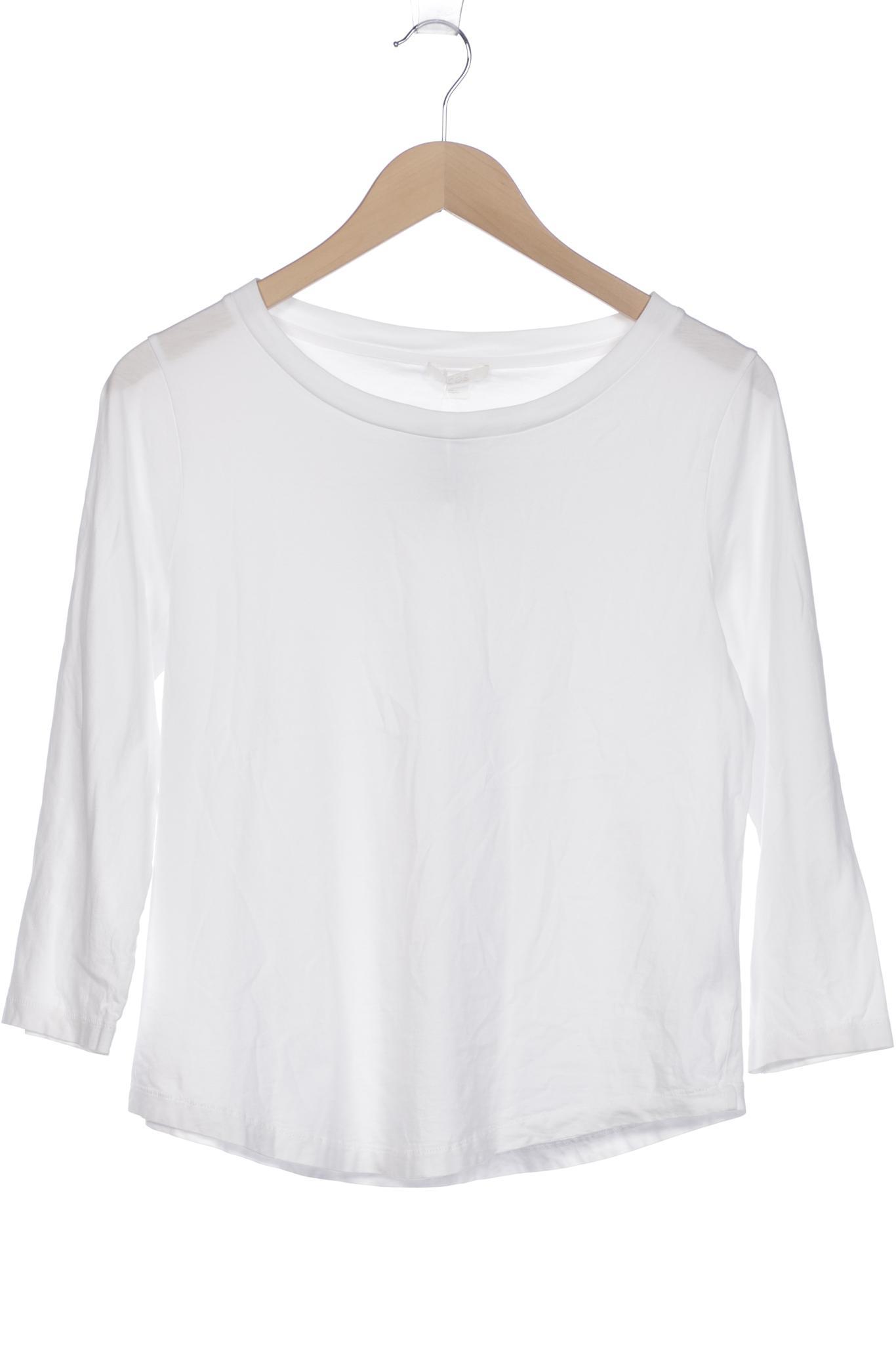 

COS Damen Langarmshirt, weiß, Gr. 38