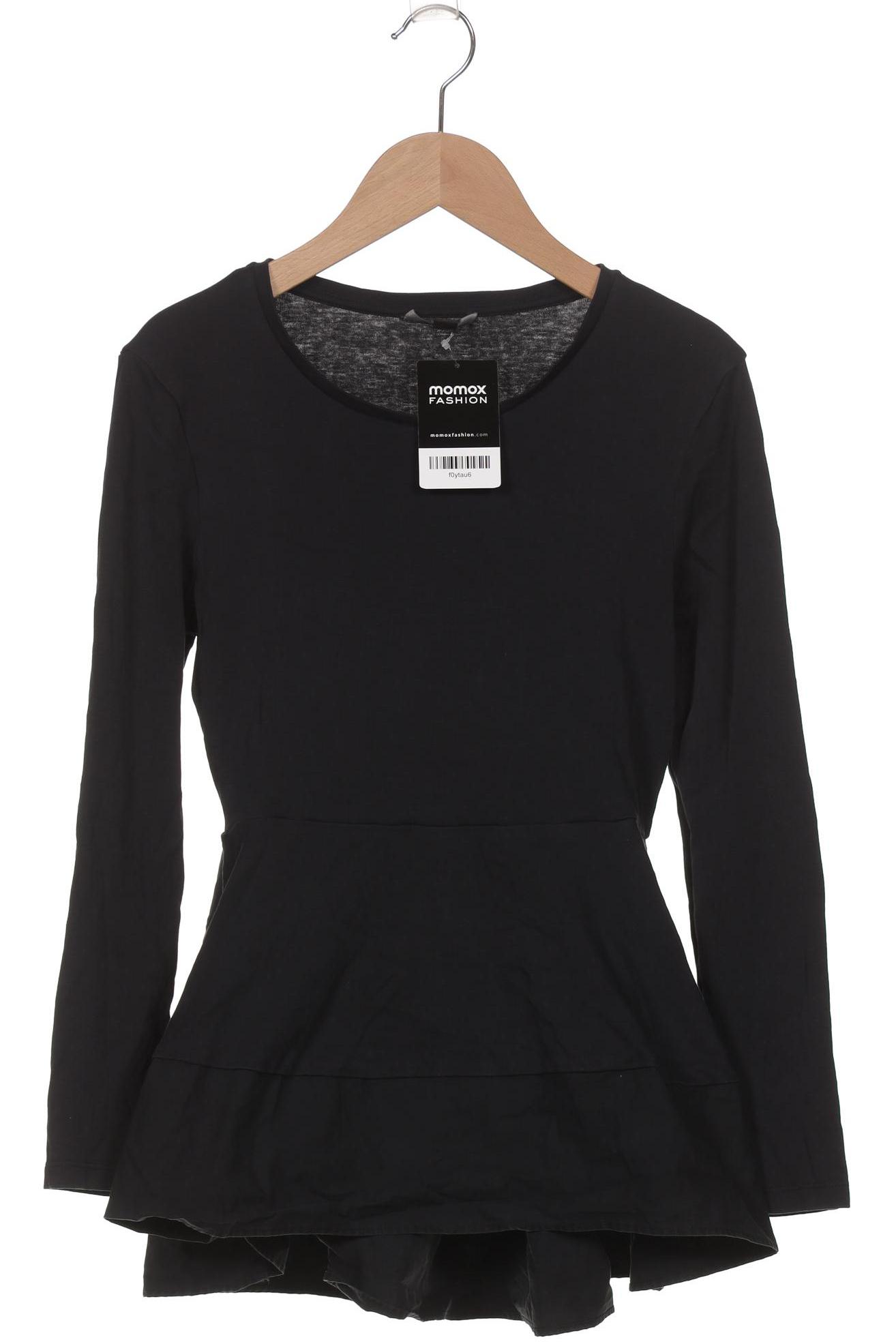 

COS Damen Langarmshirt, schwarz, Gr. 34