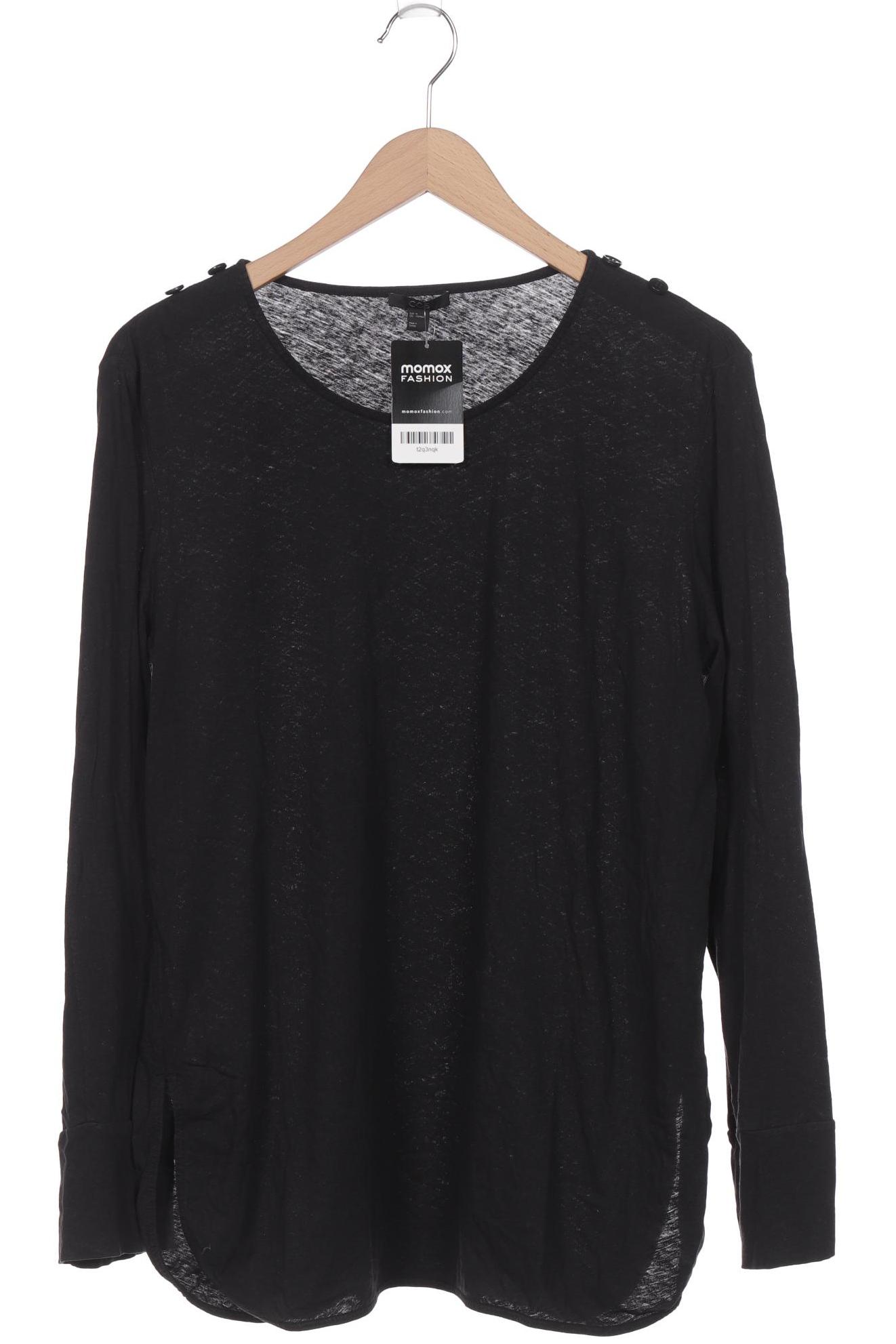 

COS Damen Langarmshirt, schwarz, Gr. 38