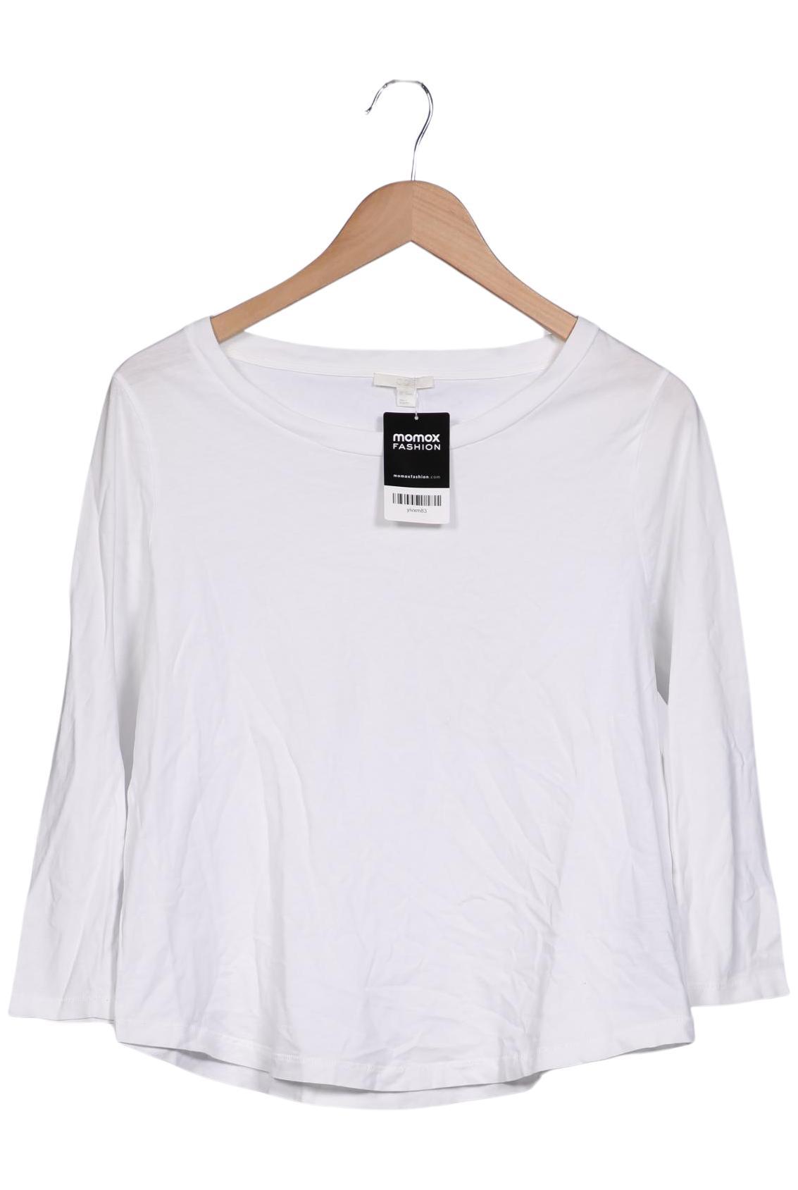 

COS Damen Langarmshirt, weiß, Gr. 38