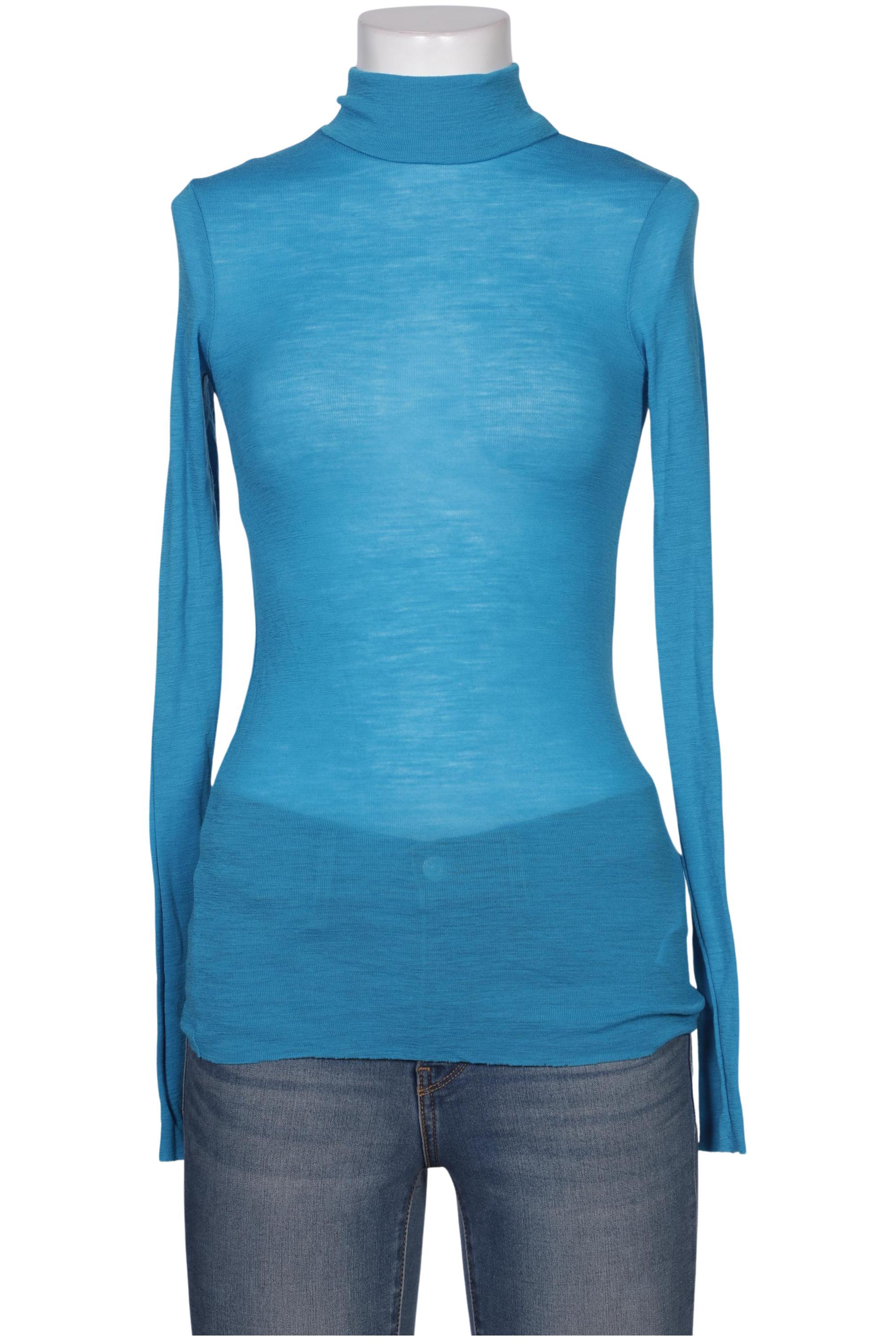 

COS Damen Langarmshirt, blau, Gr. 36