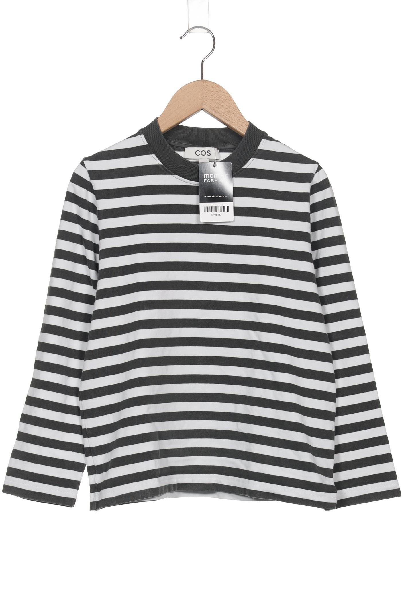 

COS Damen Langarmshirt, weiß, Gr. 36