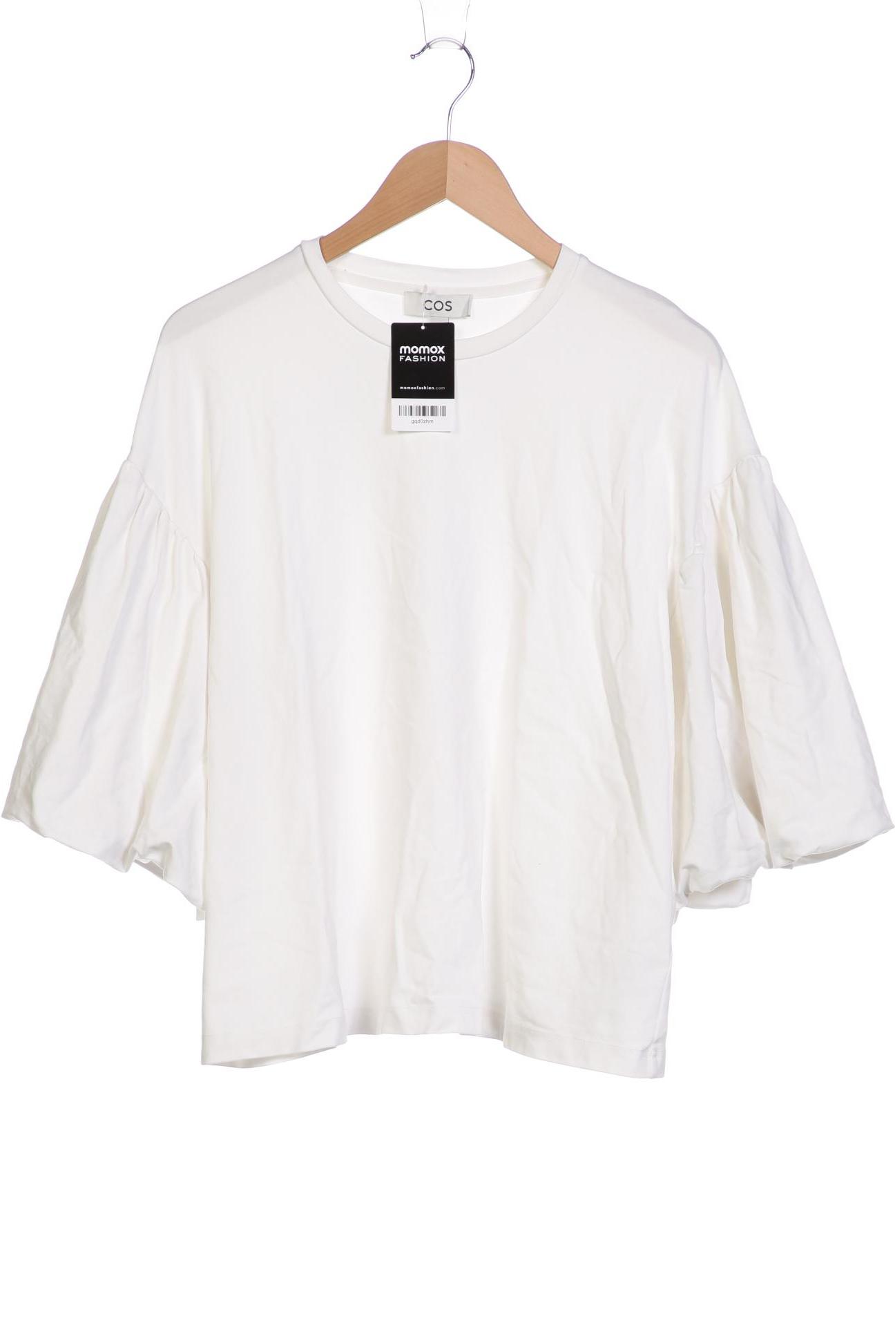 

COS Damen Langarmshirt, weiß, Gr. 38