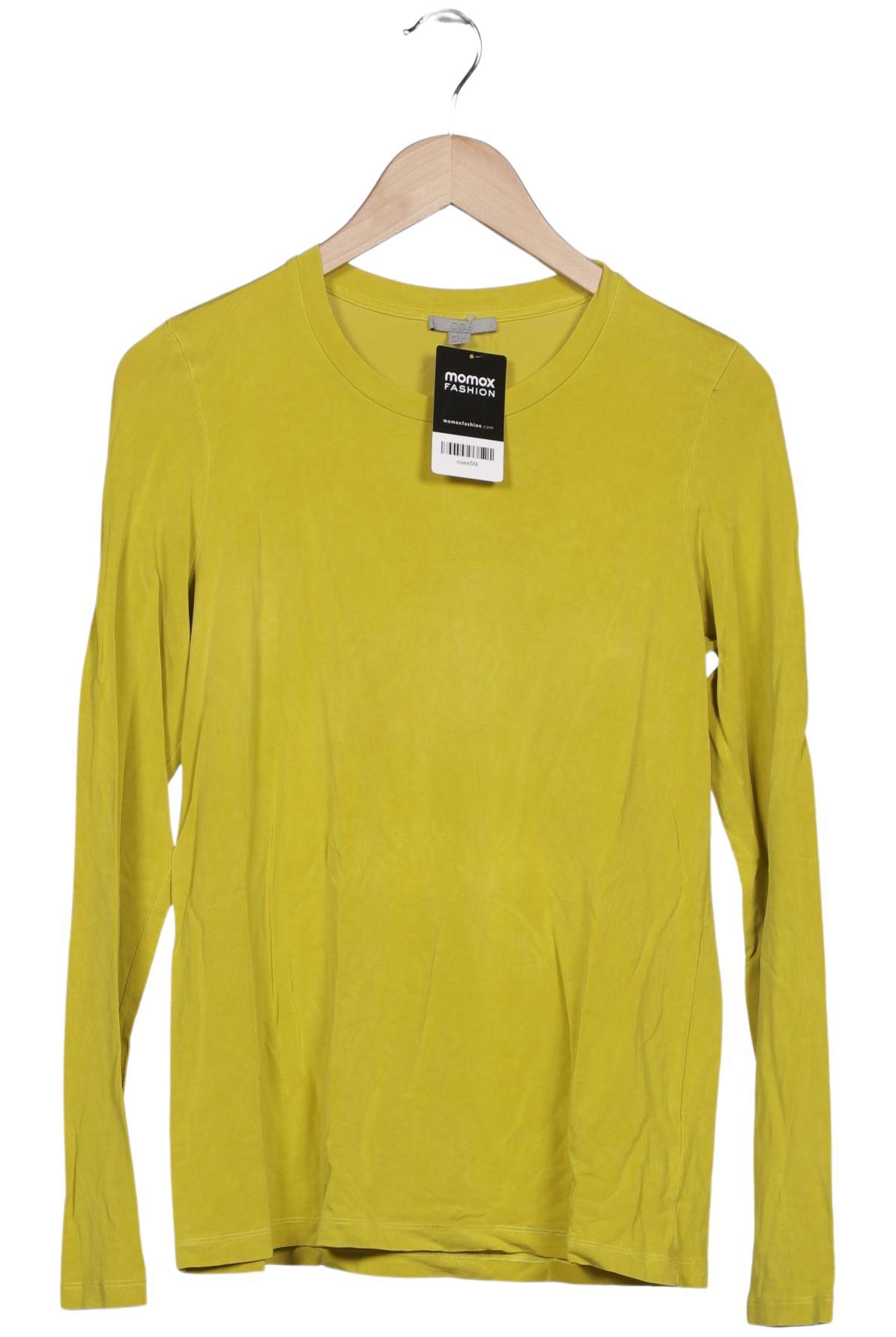 

COS Damen Langarmshirt, gelb, Gr. 36