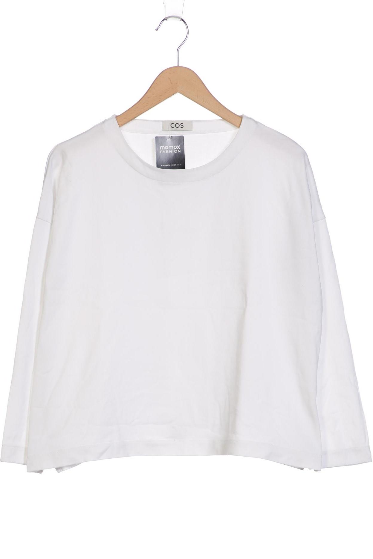 

COS Damen Langarmshirt, weiß, Gr. 44