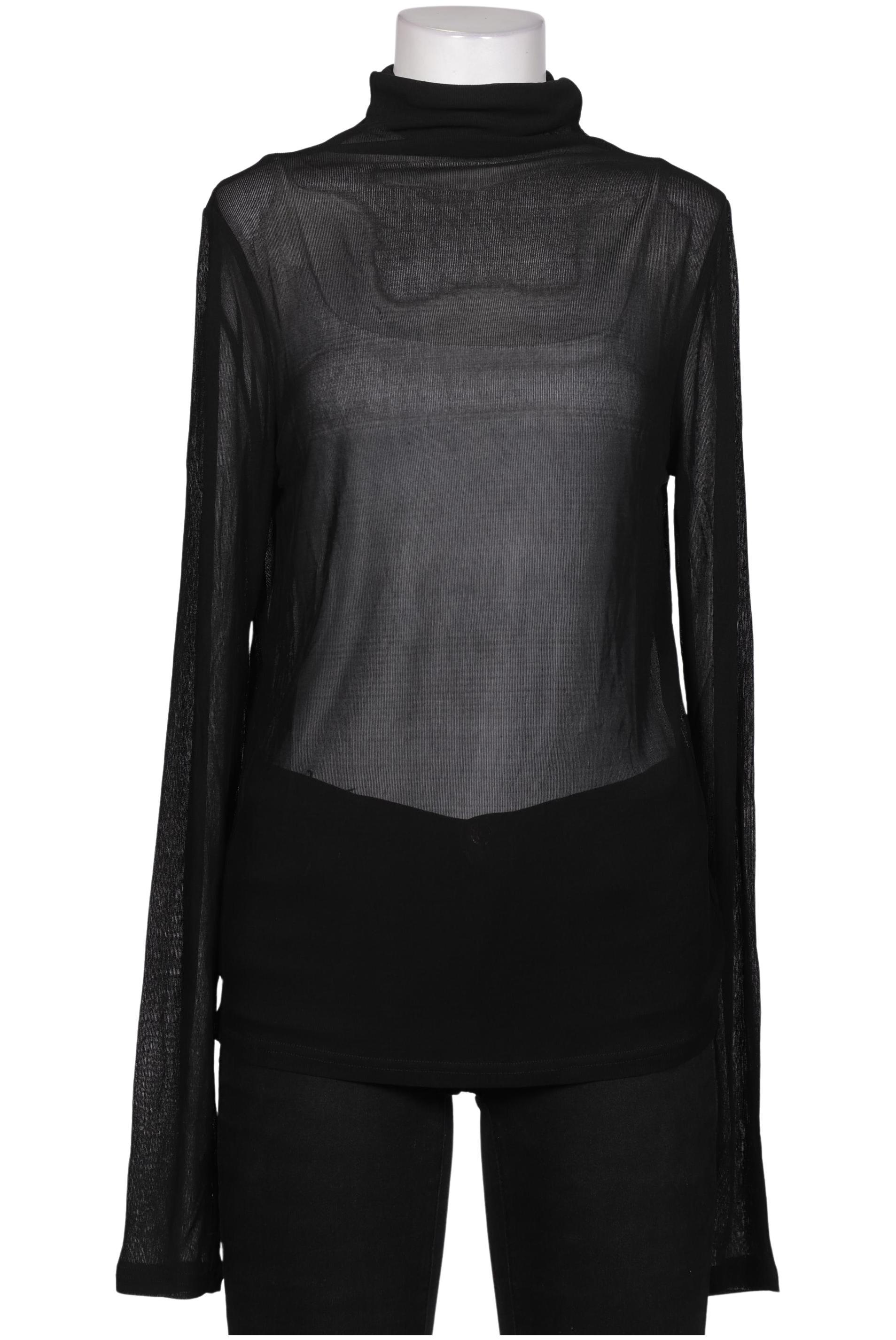 

COS Damen Langarmshirt, schwarz, Gr. 38