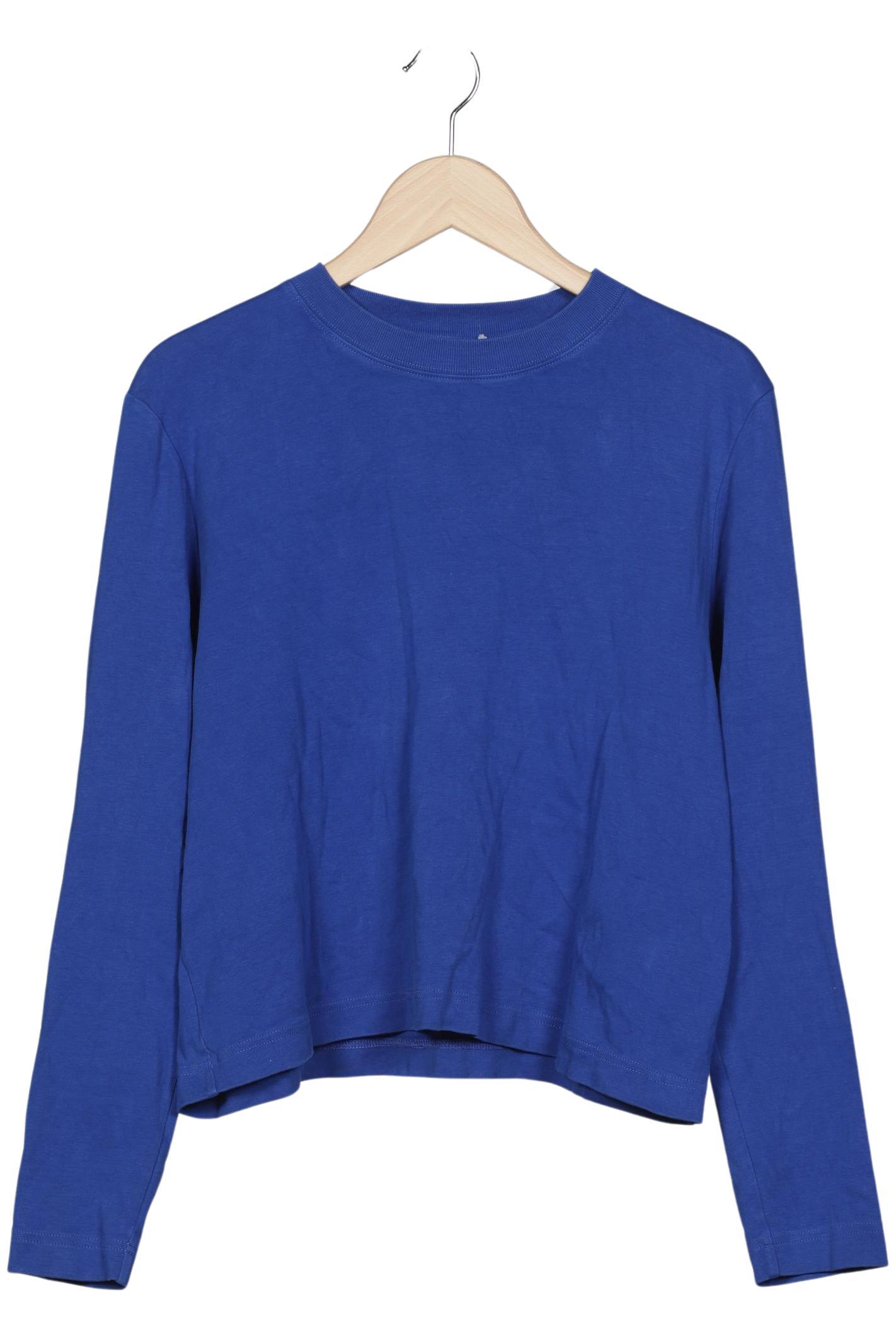 

COS Damen Langarmshirt, blau, Gr. 38