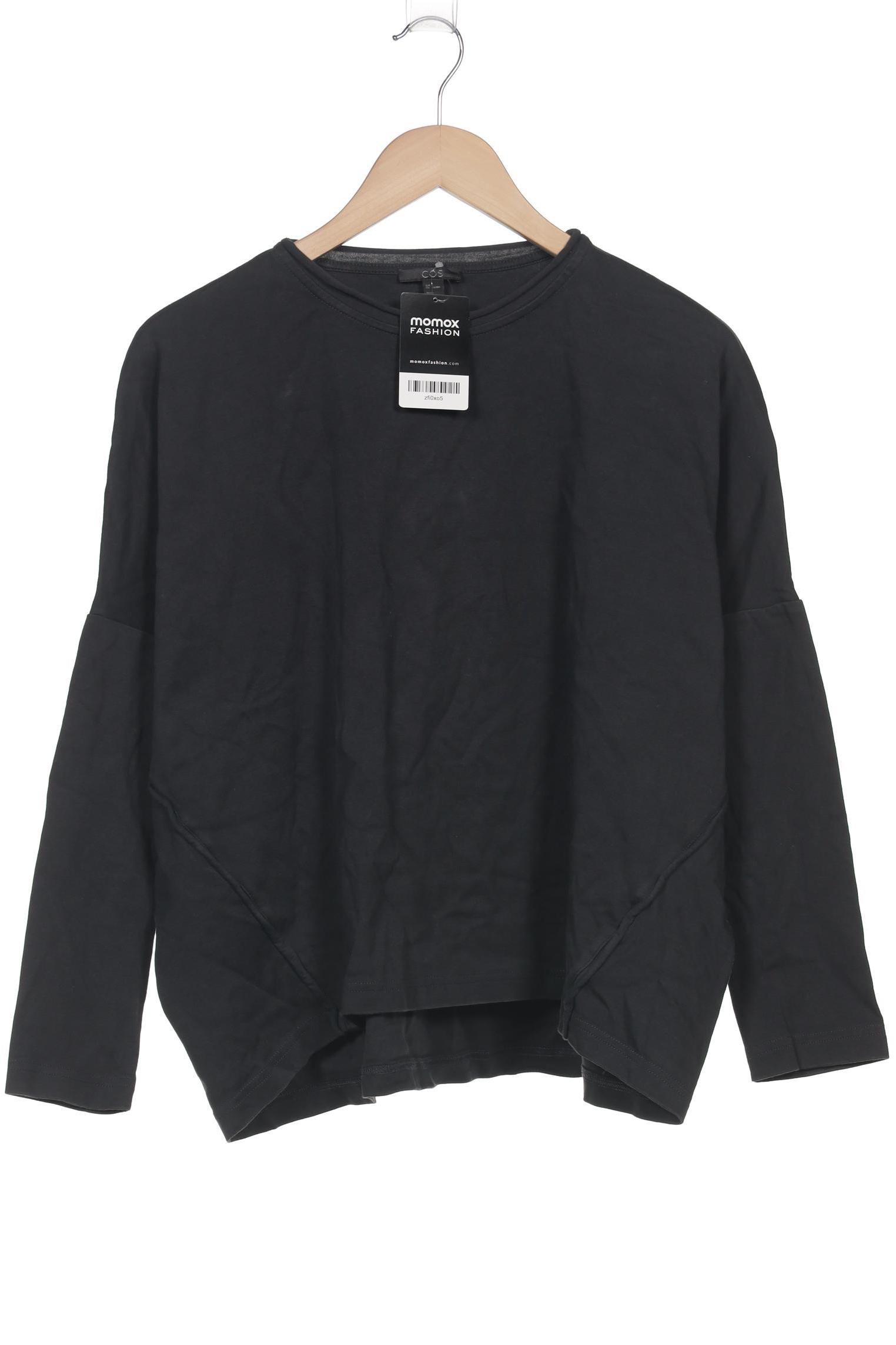 

COS Damen Langarmshirt, grau, Gr. 36