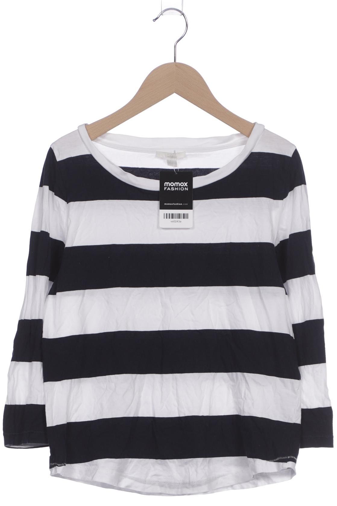 

COS Damen Langarmshirt, marineblau, Gr. 36