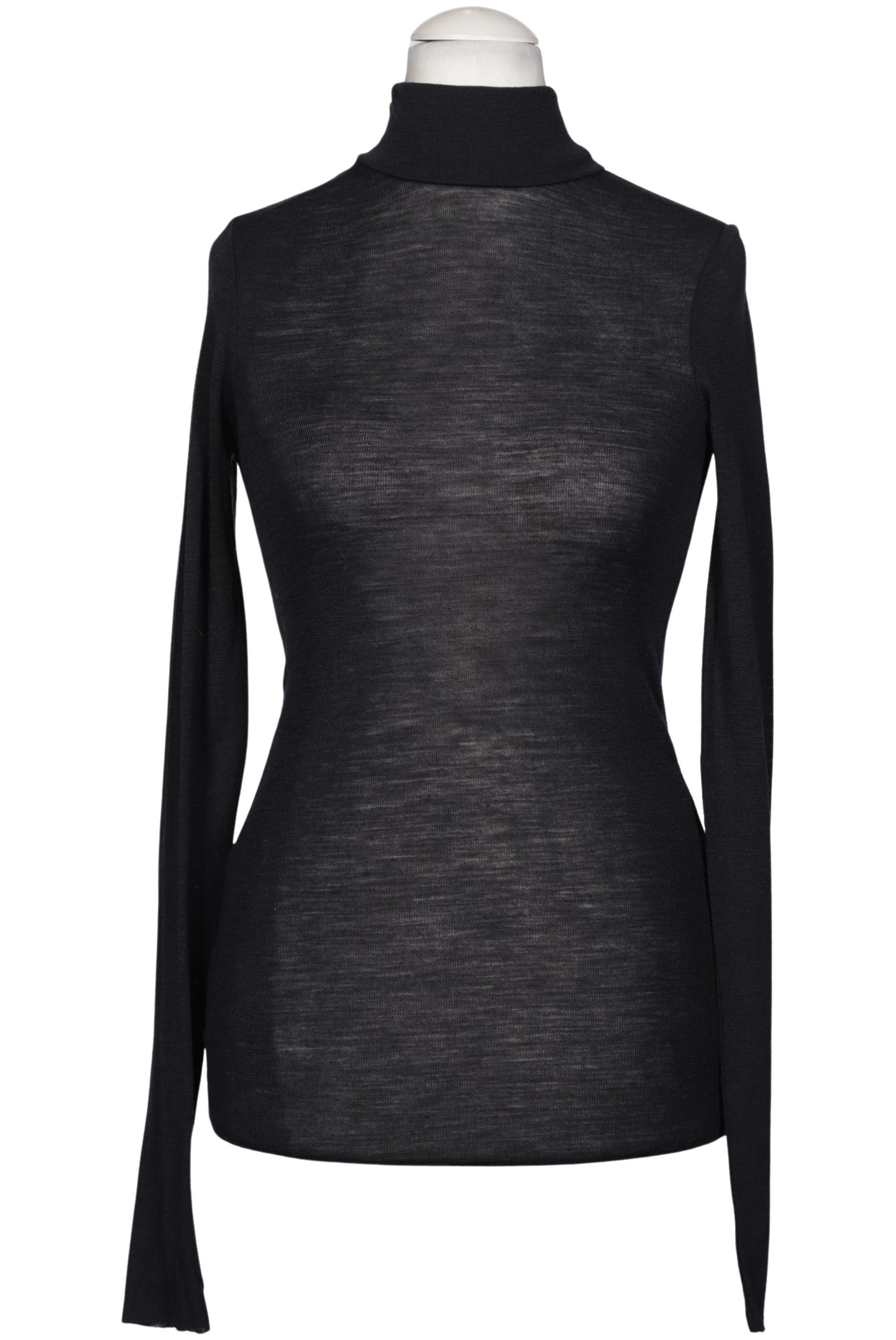 

COS Damen Langarmshirt, marineblau, Gr. 36