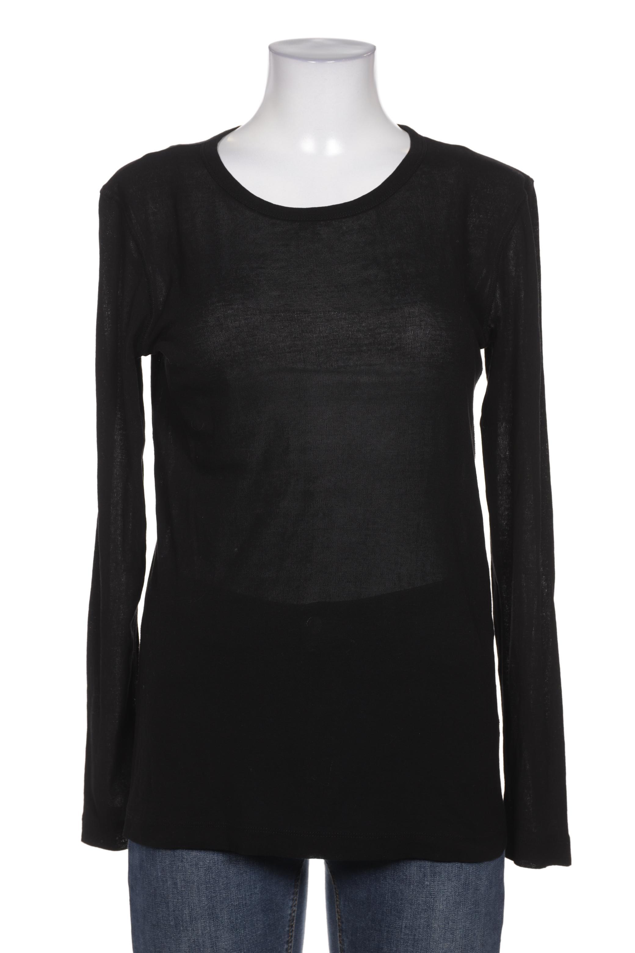 

COS Damen Langarmshirt, schwarz, Gr. 38