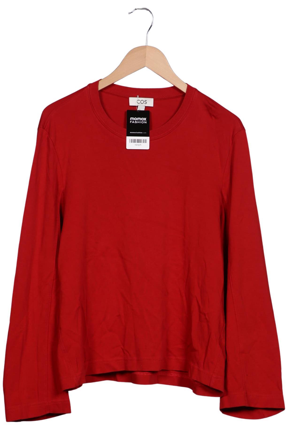 

COS Damen Langarmshirt, rot, Gr. 42