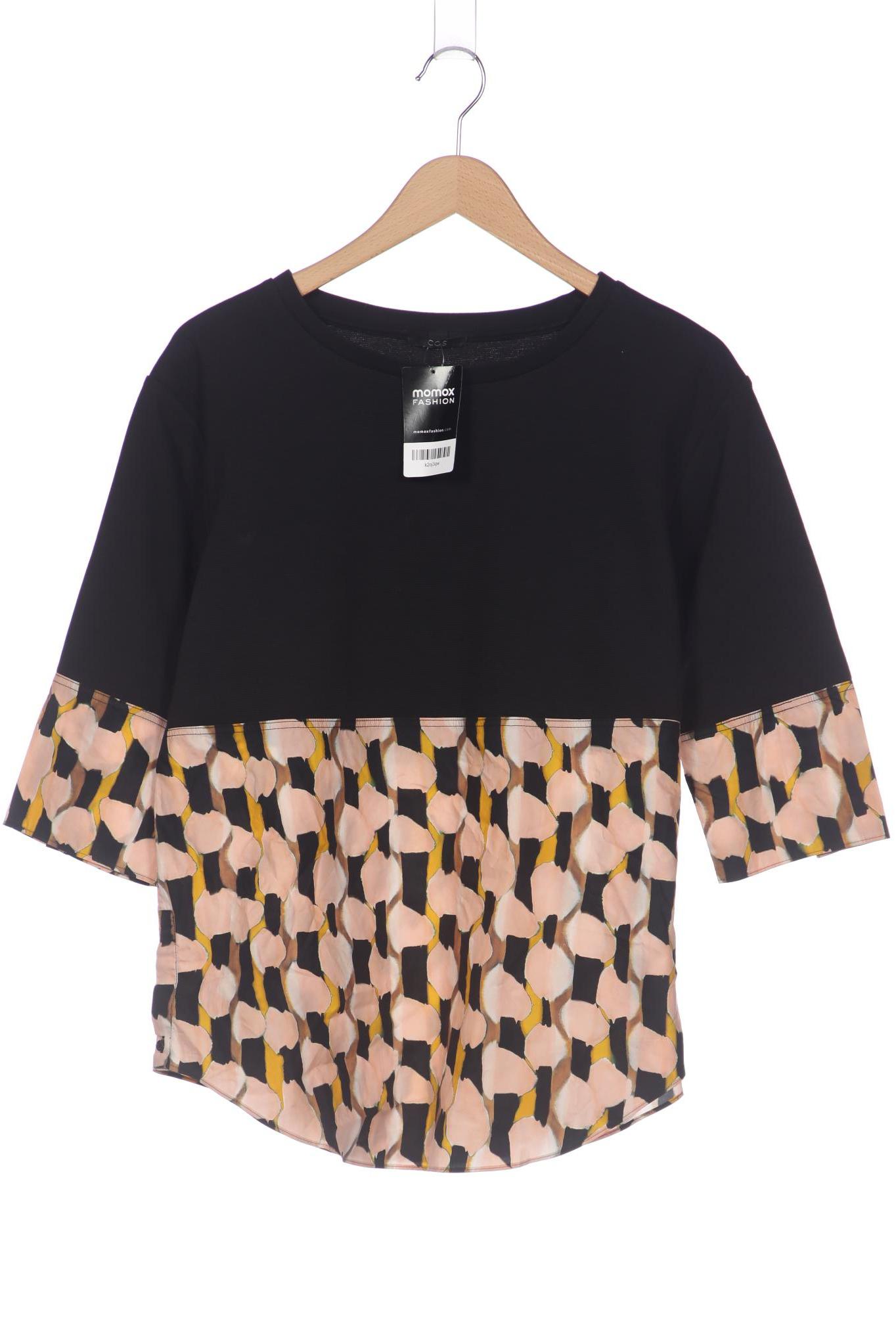 

COS Damen Langarmshirt, schwarz, Gr. 36
