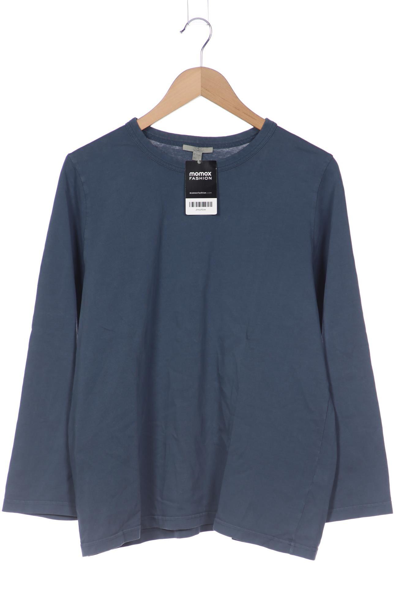 

COS Damen Langarmshirt, blau, Gr. 42
