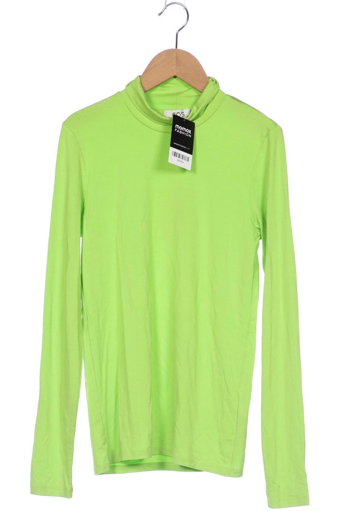 

COS Damen Langarmshirt, hellgrün, Gr. 36
