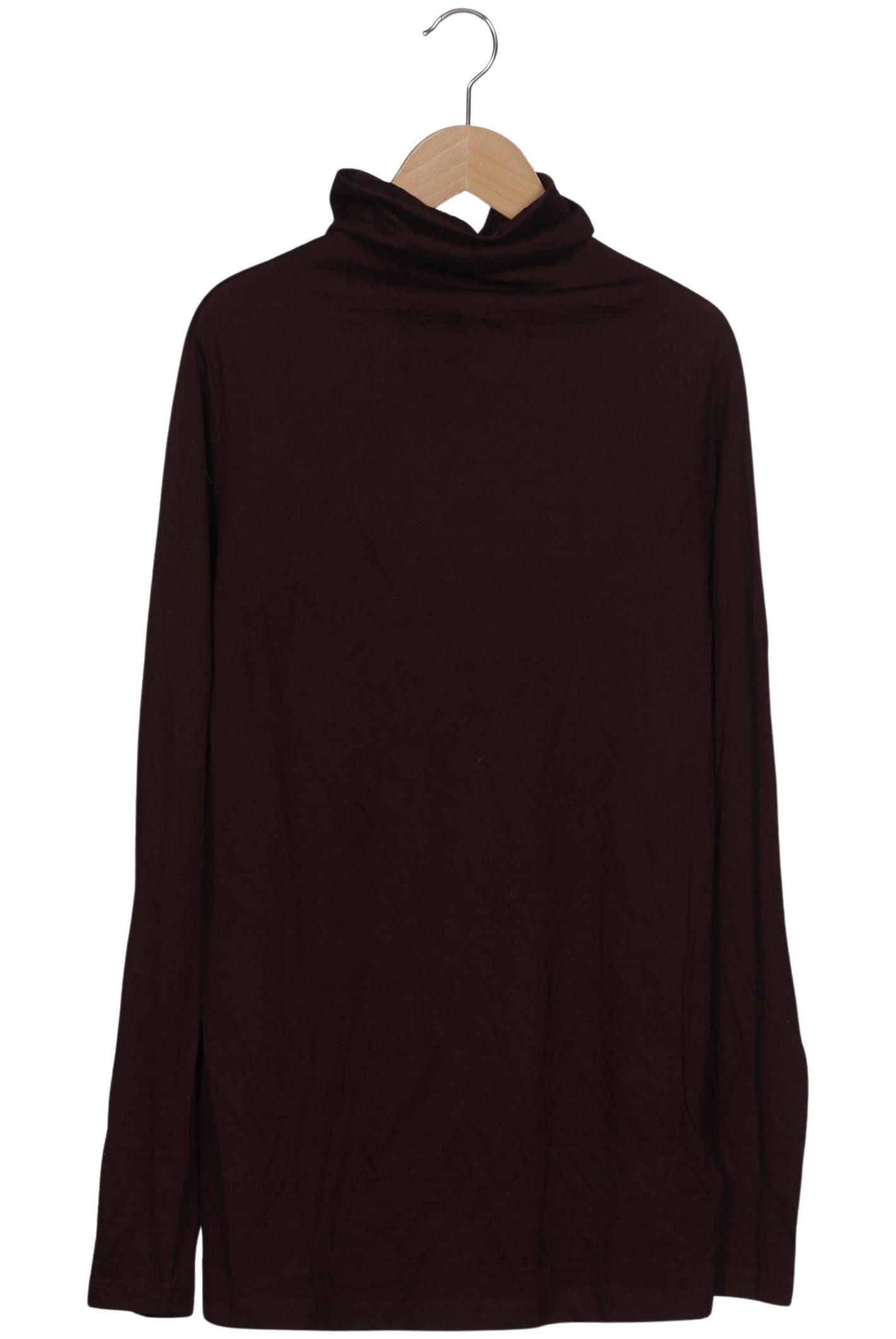 

COS Damen Langarmshirt, bordeaux, Gr. 36