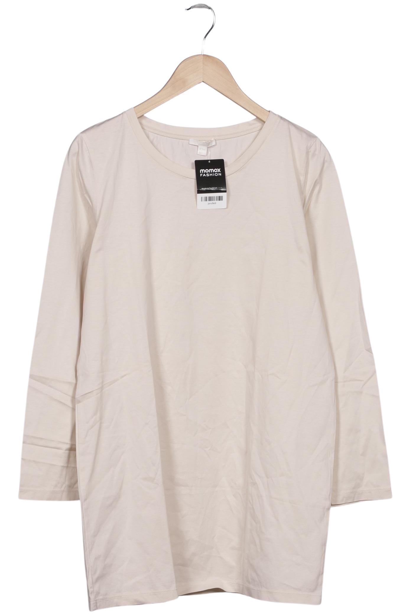 

COS Damen Langarmshirt, beige, Gr. 38