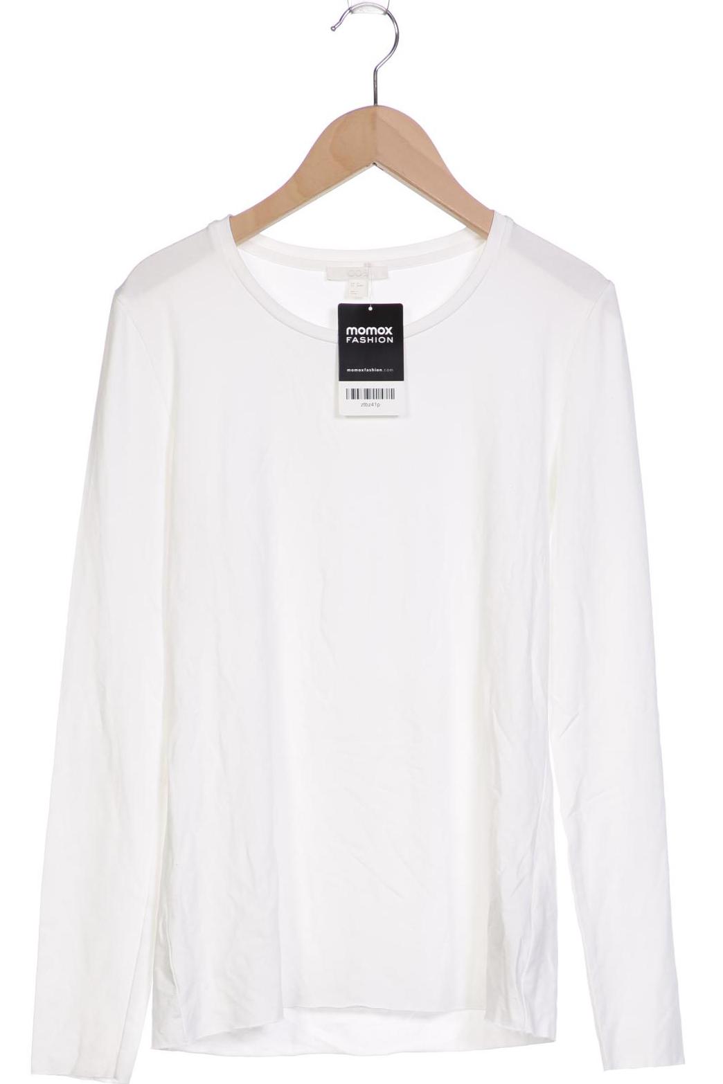 

COS Damen Langarmshirt, weiß