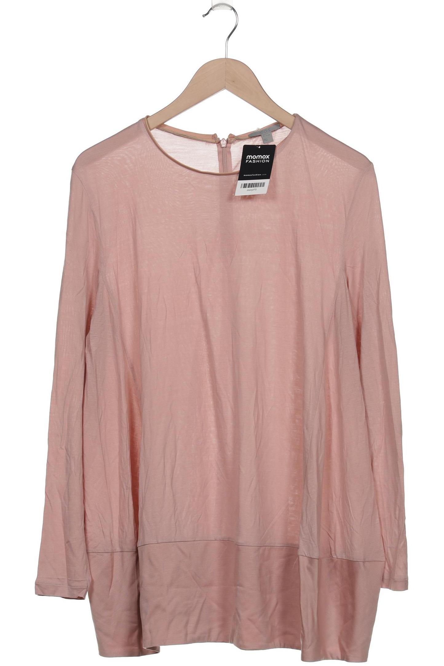 

COS Damen Langarmshirt, pink, Gr. 42