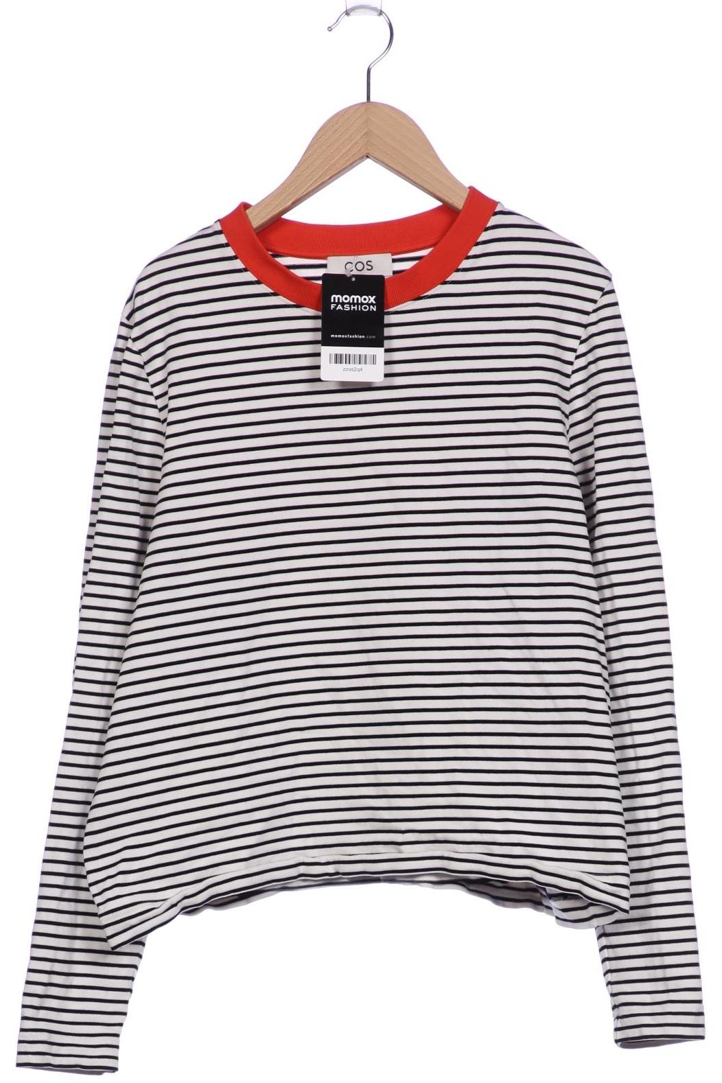 

COS Damen Langarmshirt, weiß, Gr. 42
