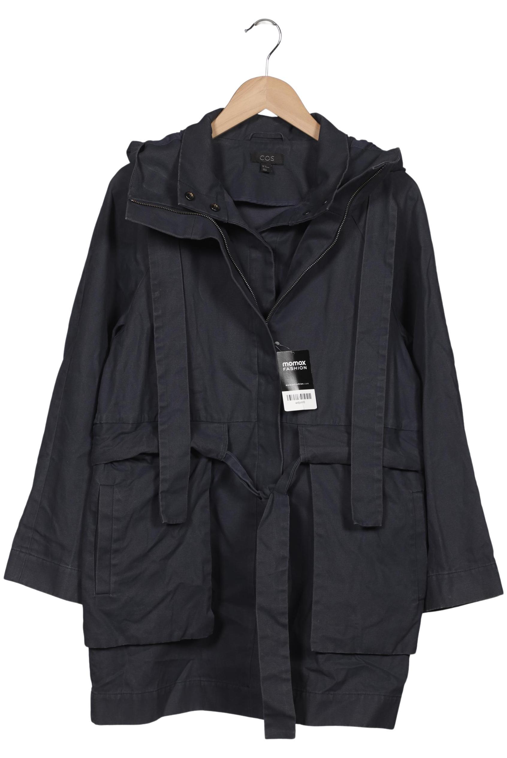 

COS Damen Mantel, marineblau, Gr. 36