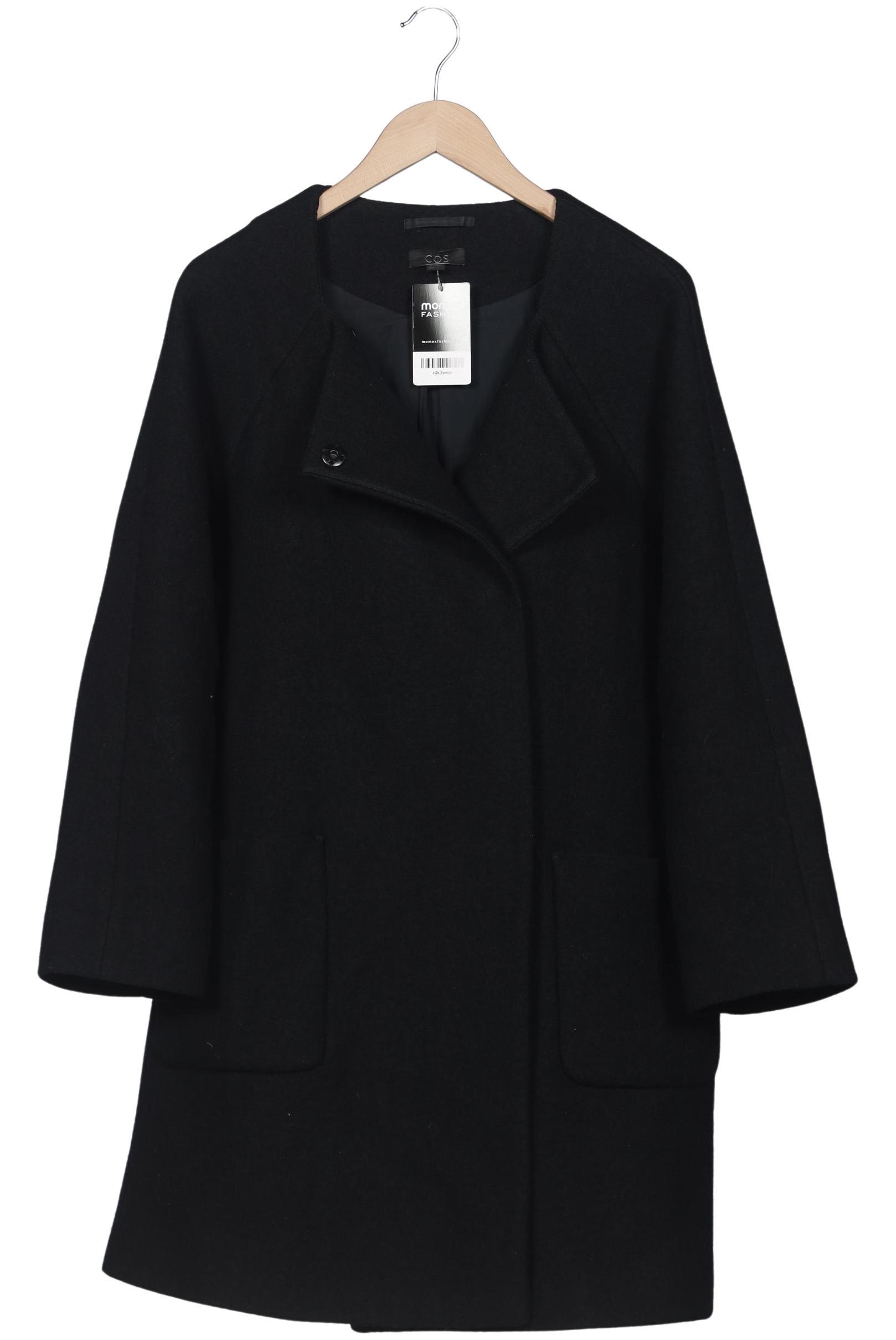 

COS Damen Mantel, schwarz, Gr. 44